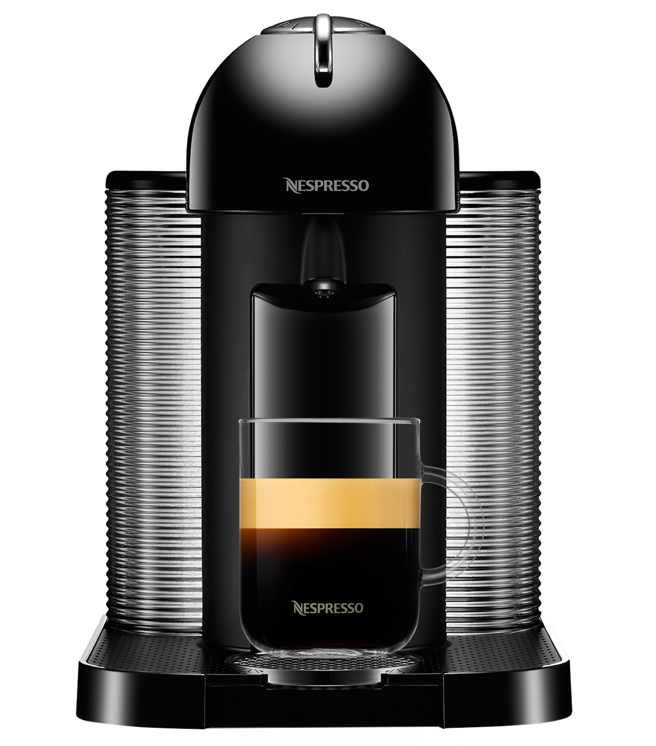 Nespresso Cafetera Manual Vertuo, 5 tazas, Negro El Palacio de Hierro