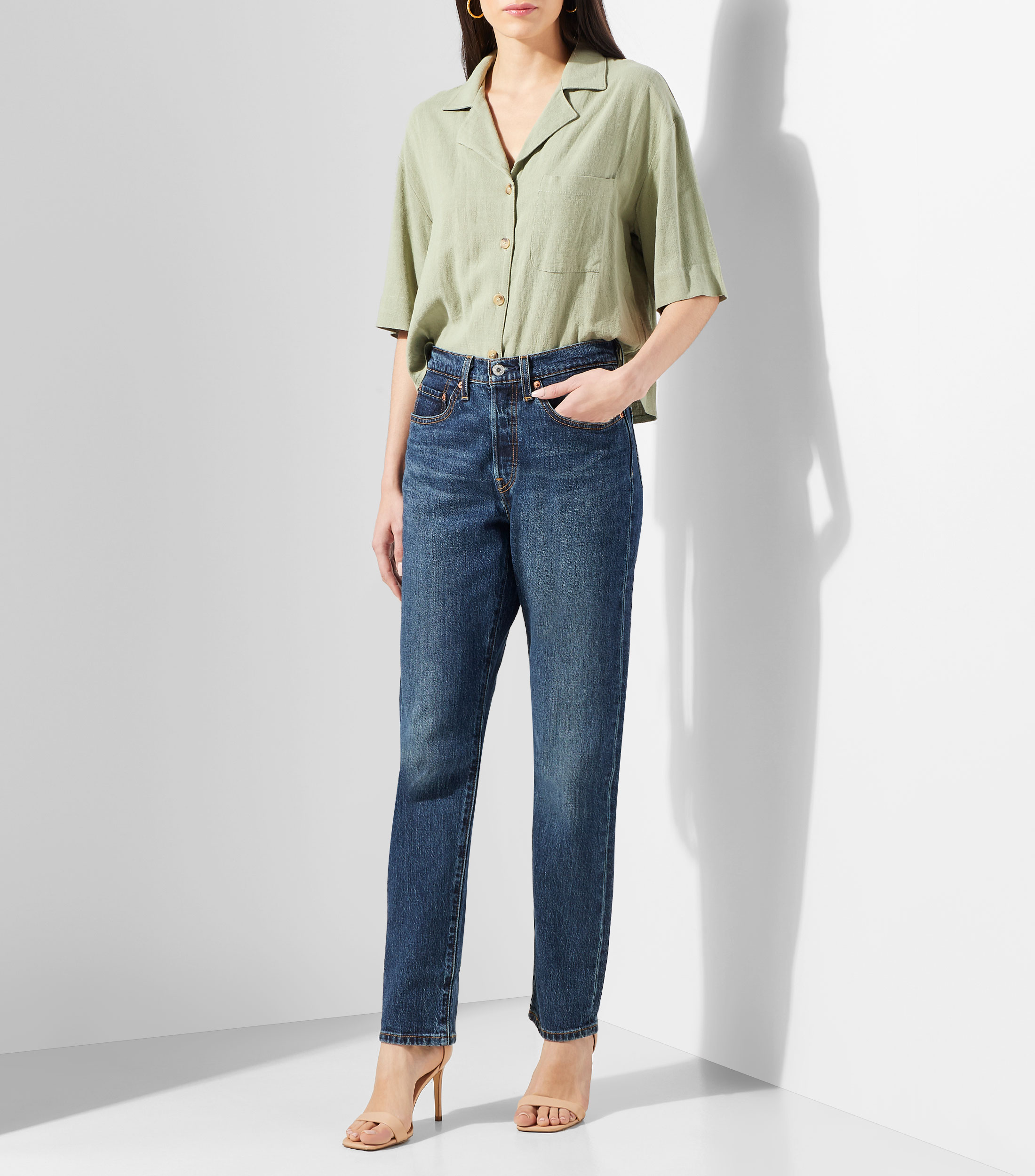 Jeans recto Mujer