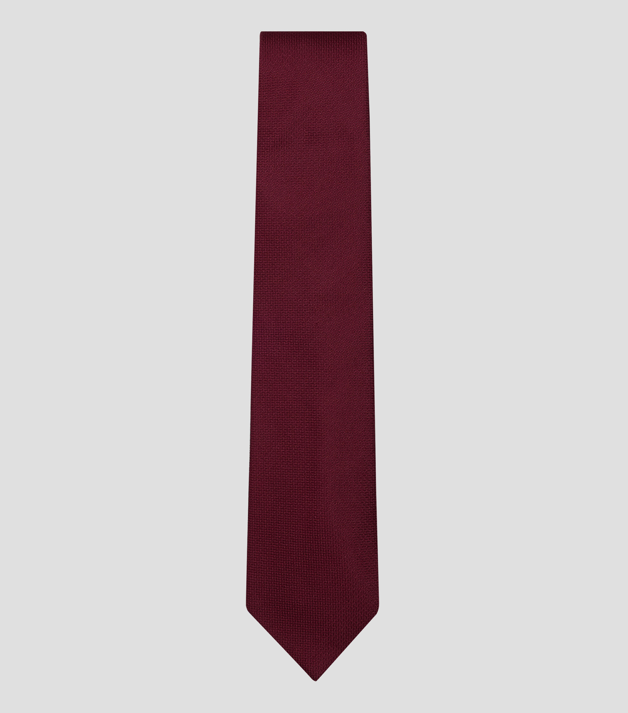 Corbata ancha de seda con microdiseño