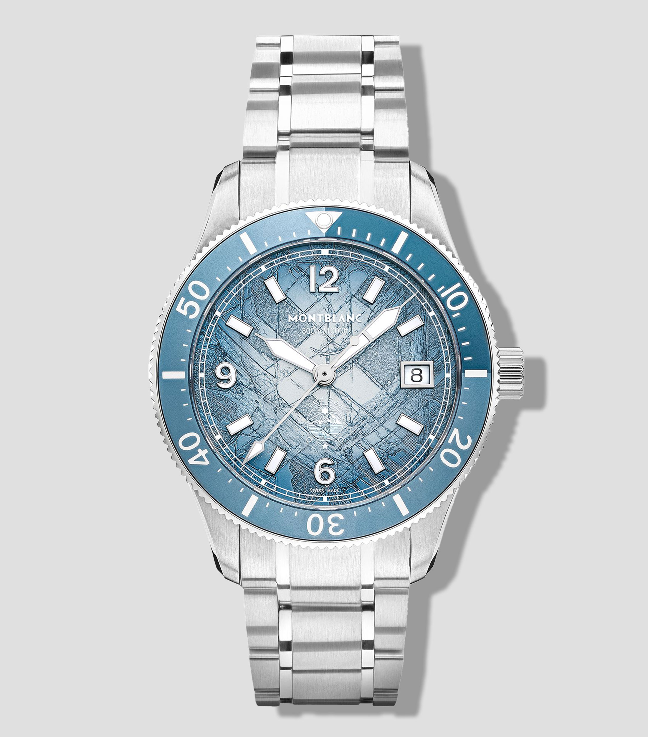 Reloj para Hombre Iced Sea Automatic Date 0 Oxygen Casual, Plateado