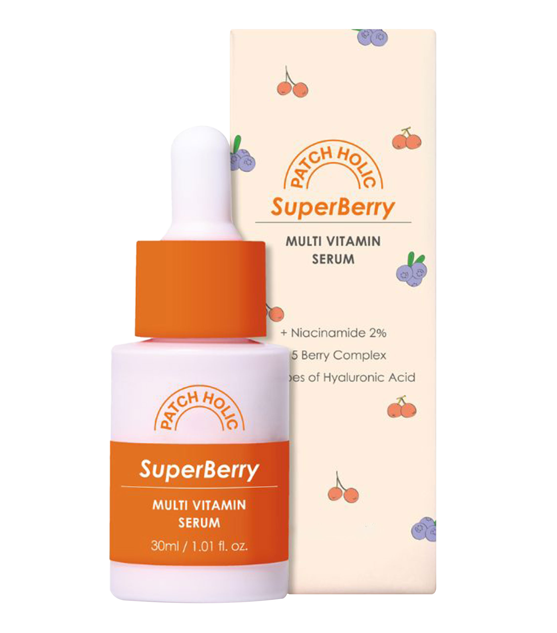 Suero Multivitamínico SuperBerry, 30 ml