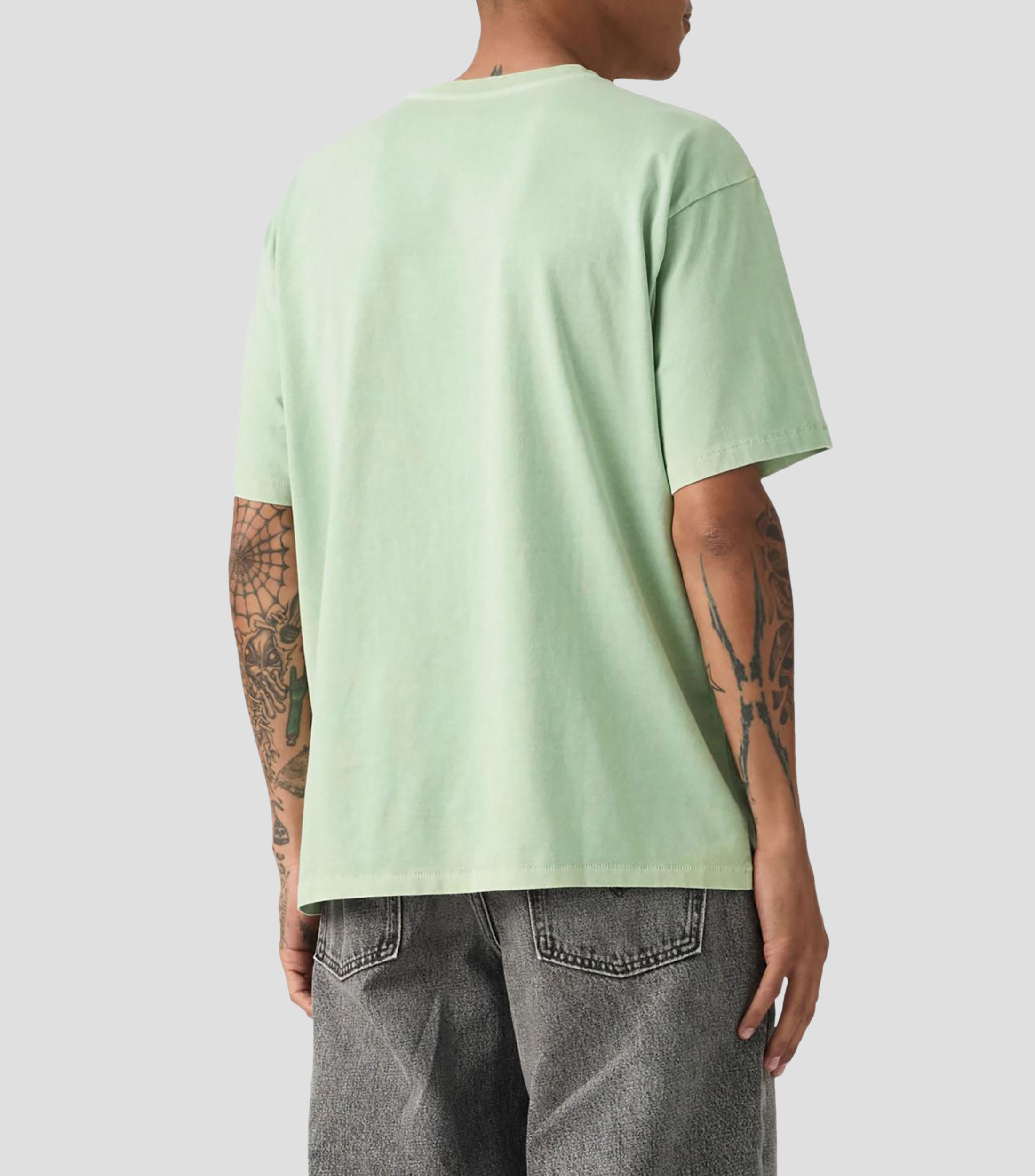 Playera cuello redondo manga corta lisa Hombre