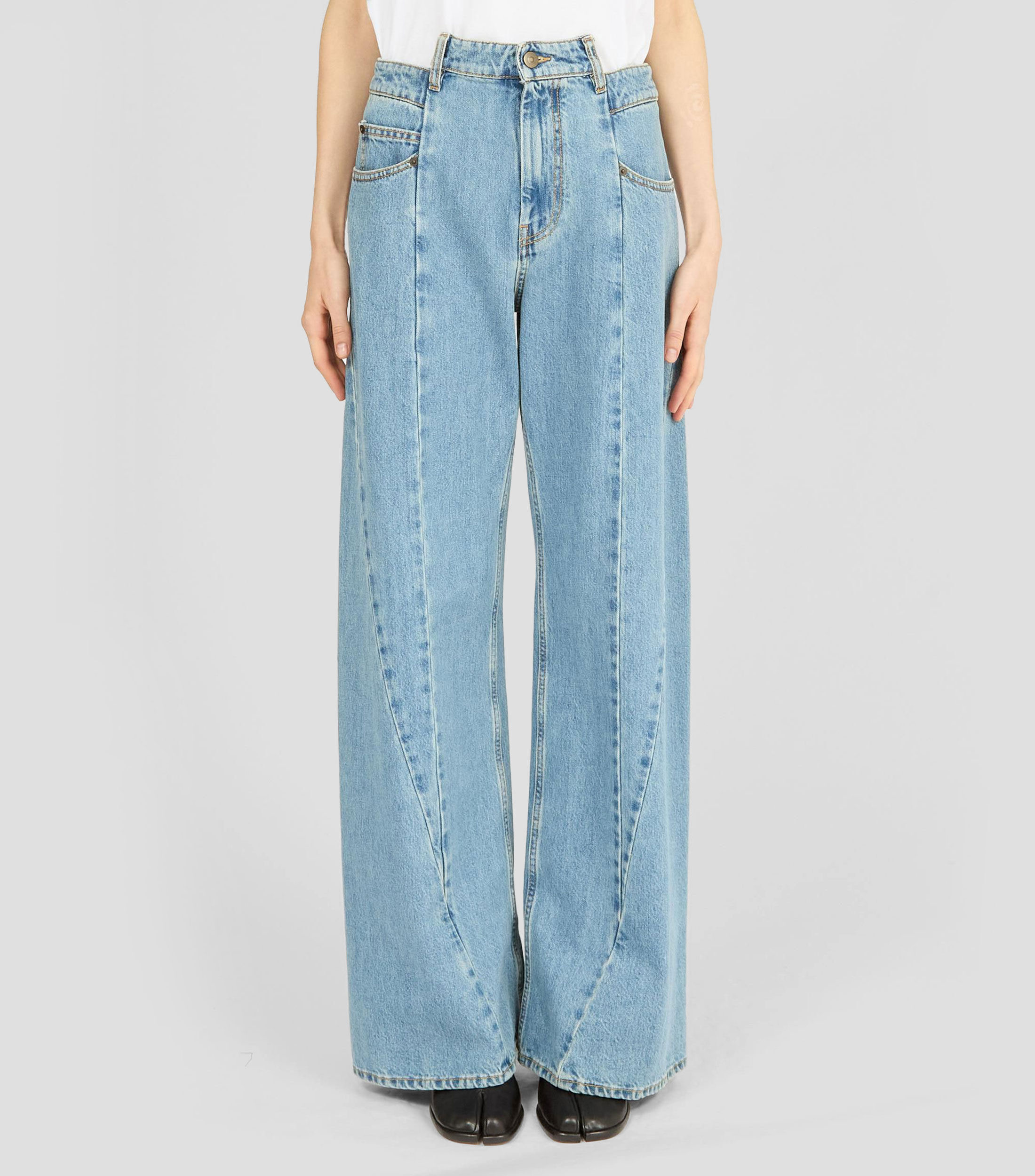 Jeans de corte relaxed Mujer