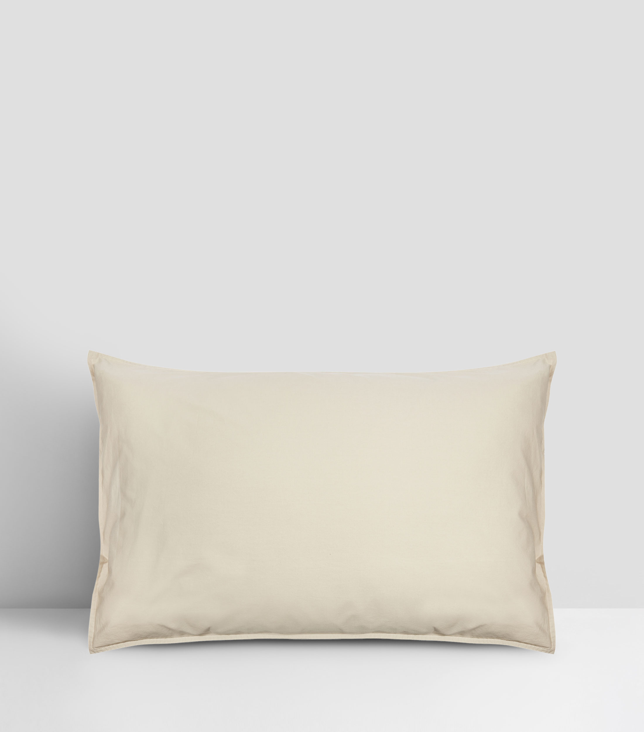 Funda Decorativa Percal Stone Wash King Size Topo