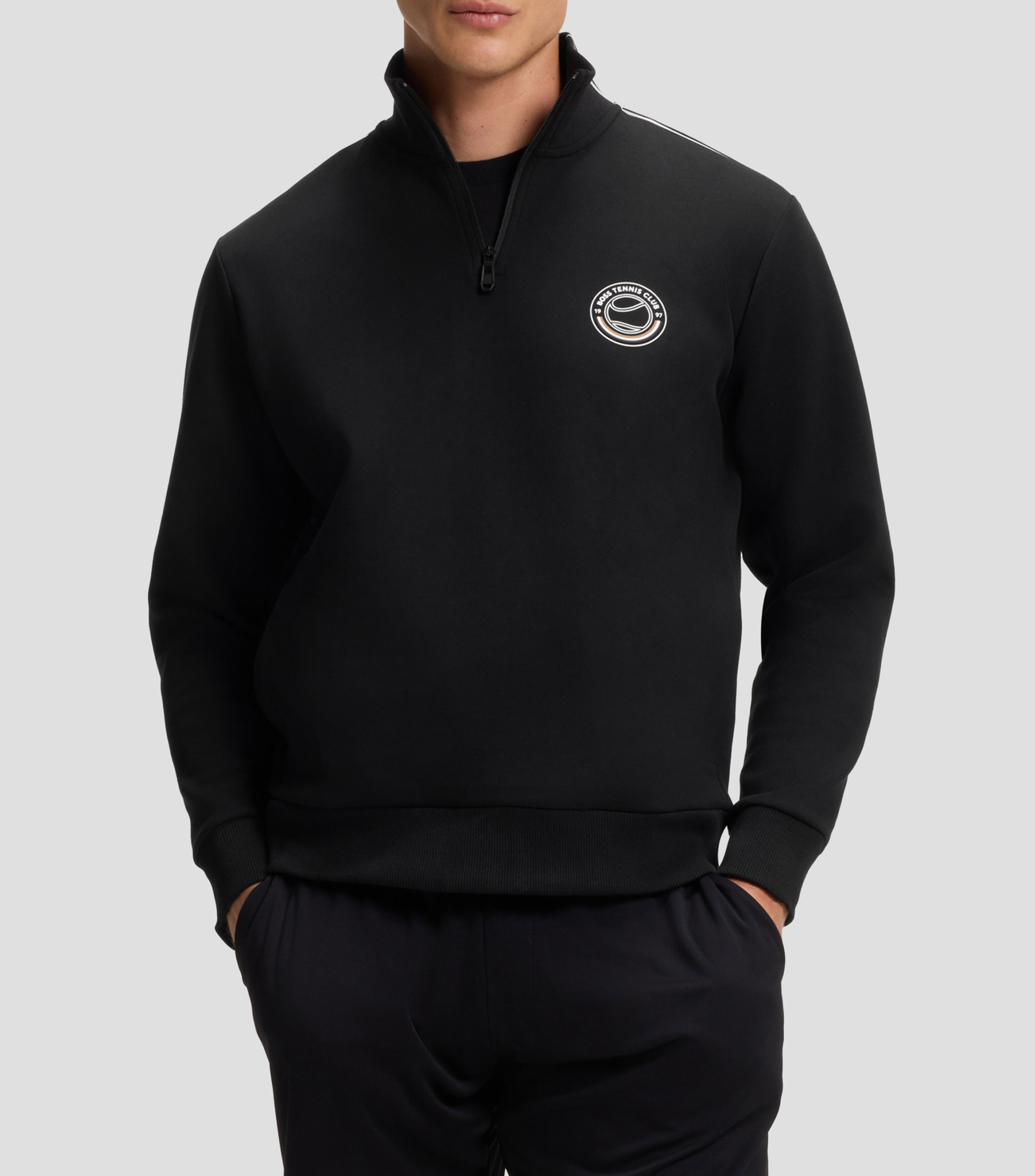 Sudadera de algodón con ilustración de tenis Hombre