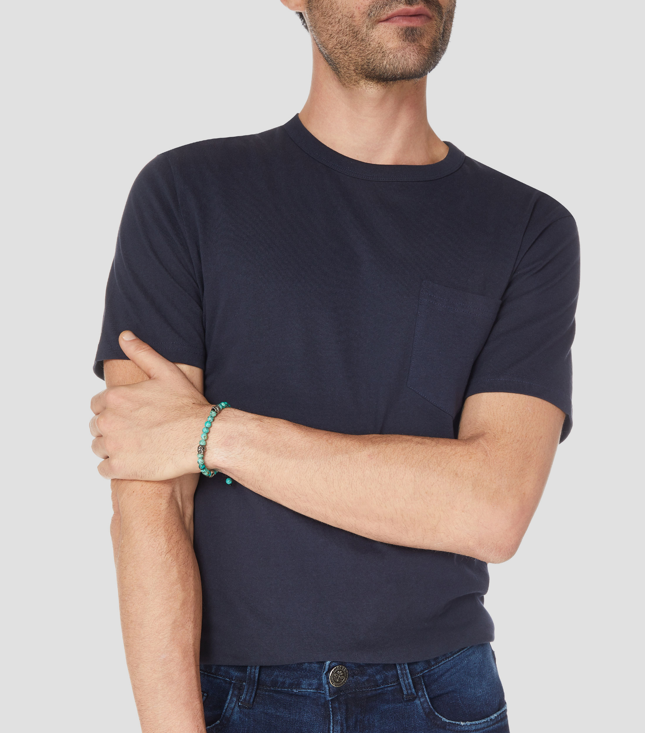 Pulsera con turquesas Hombre