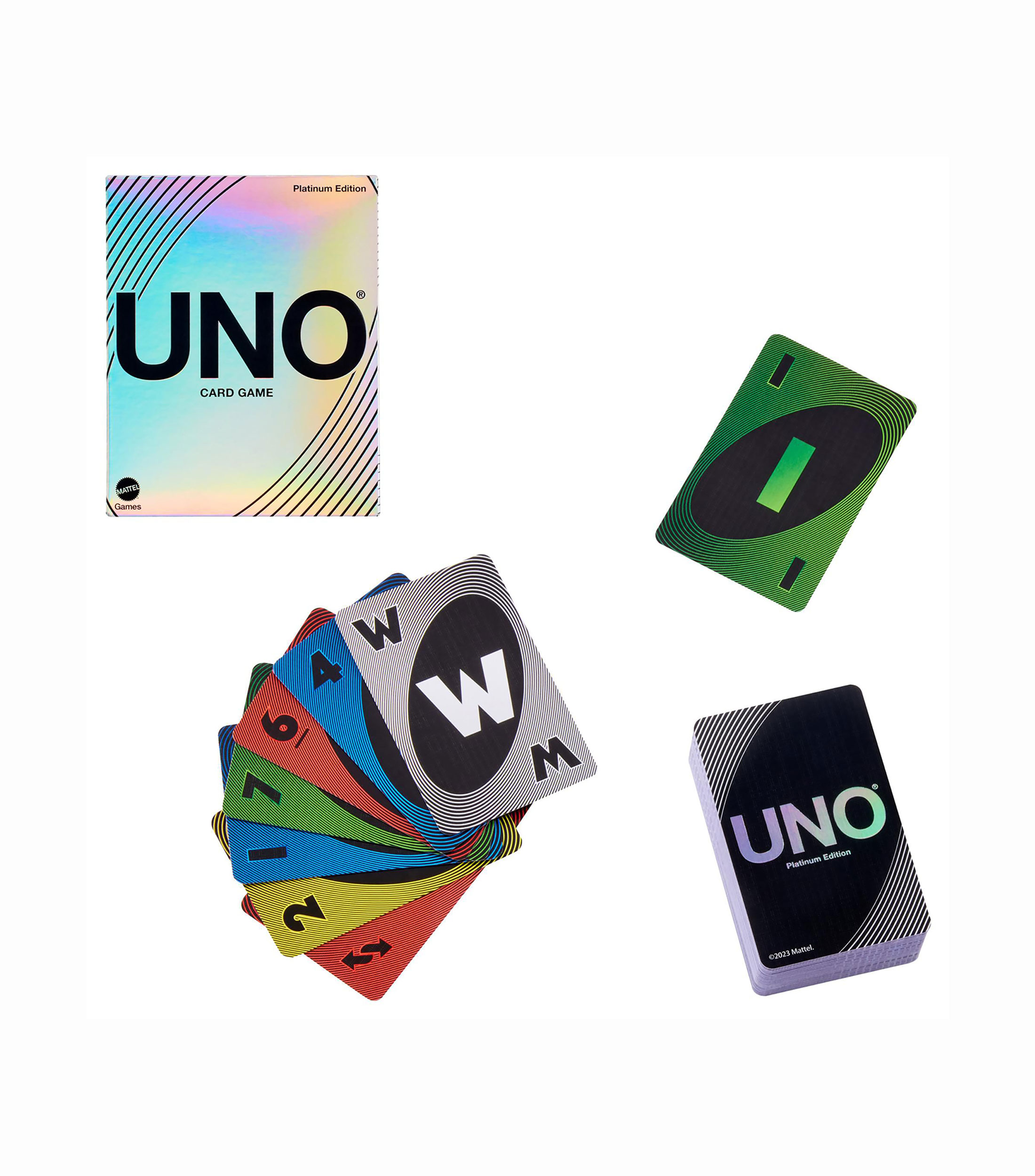 UNO Cartas Platinum Edition