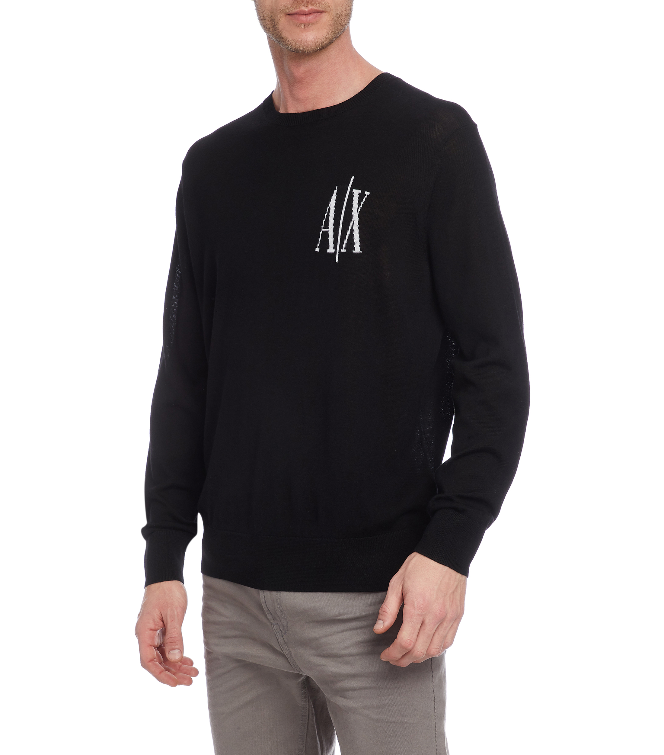 Armani Exchange Suéter cuello redondo Hombre El Palacio de Hierro