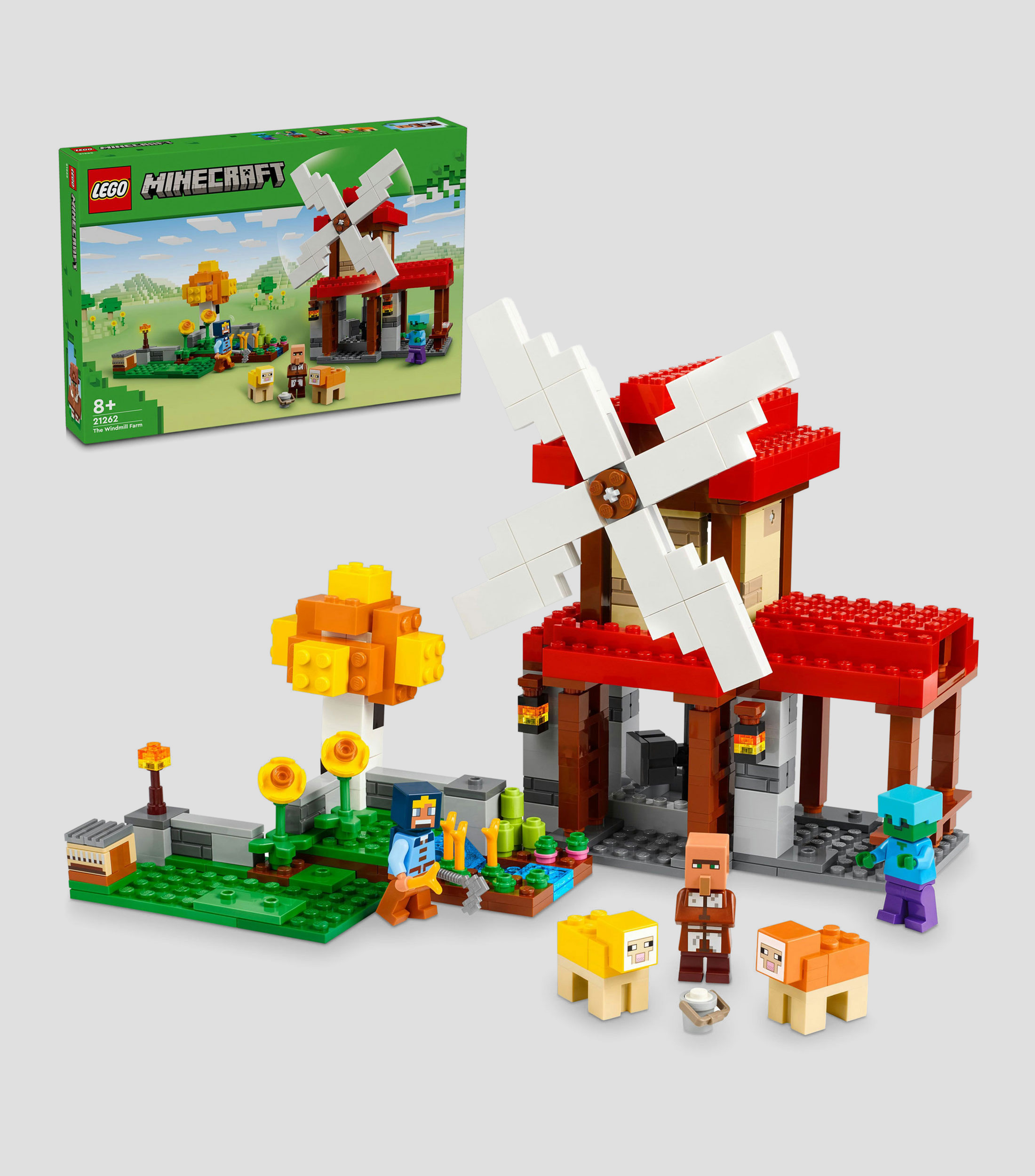 Lego Minecraft La Granja del Molino Set para regalo 21262