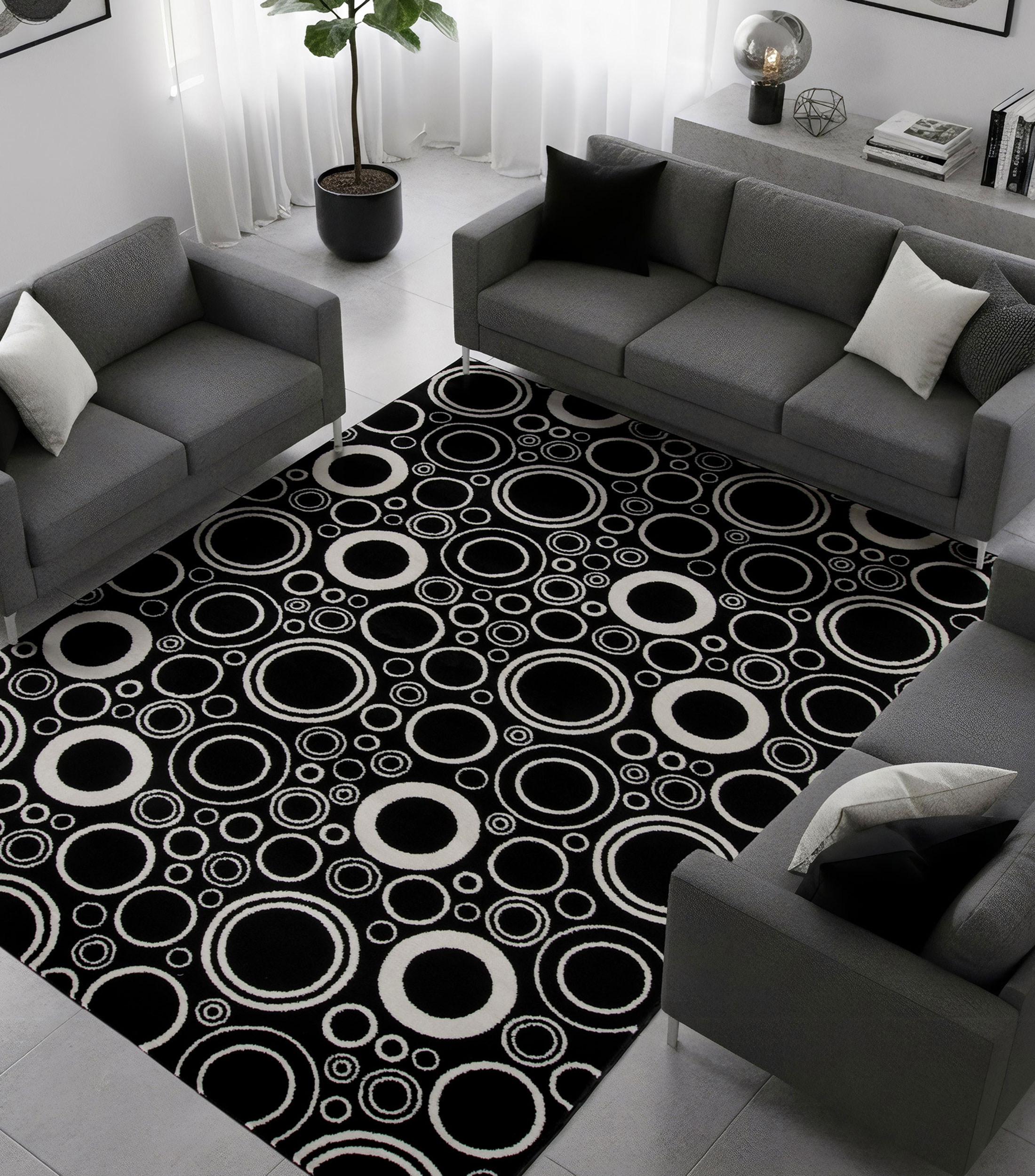Tapete Decorativo Jackson en Polipropileno 290 x 200 cm