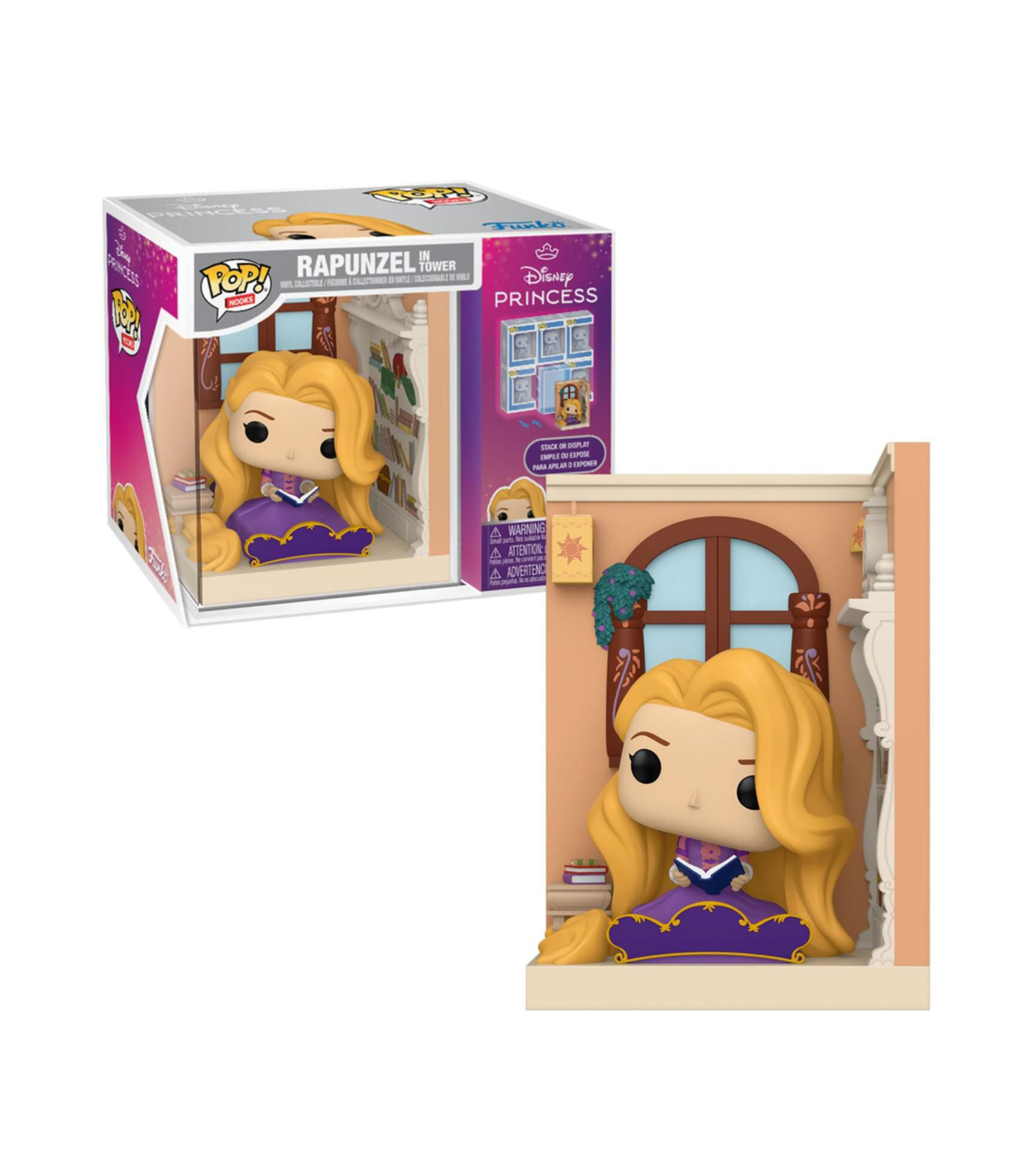 Funko Nooks: Enredados - Torre de Rapunzel Separador de Libro
