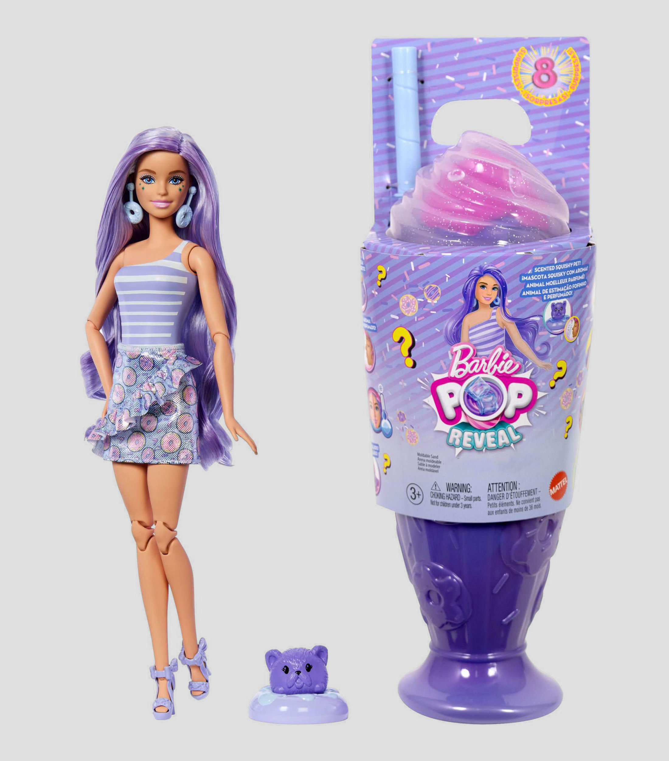 Juguete Sorpresa: Barbie Muñeca Dulces Sorpresas