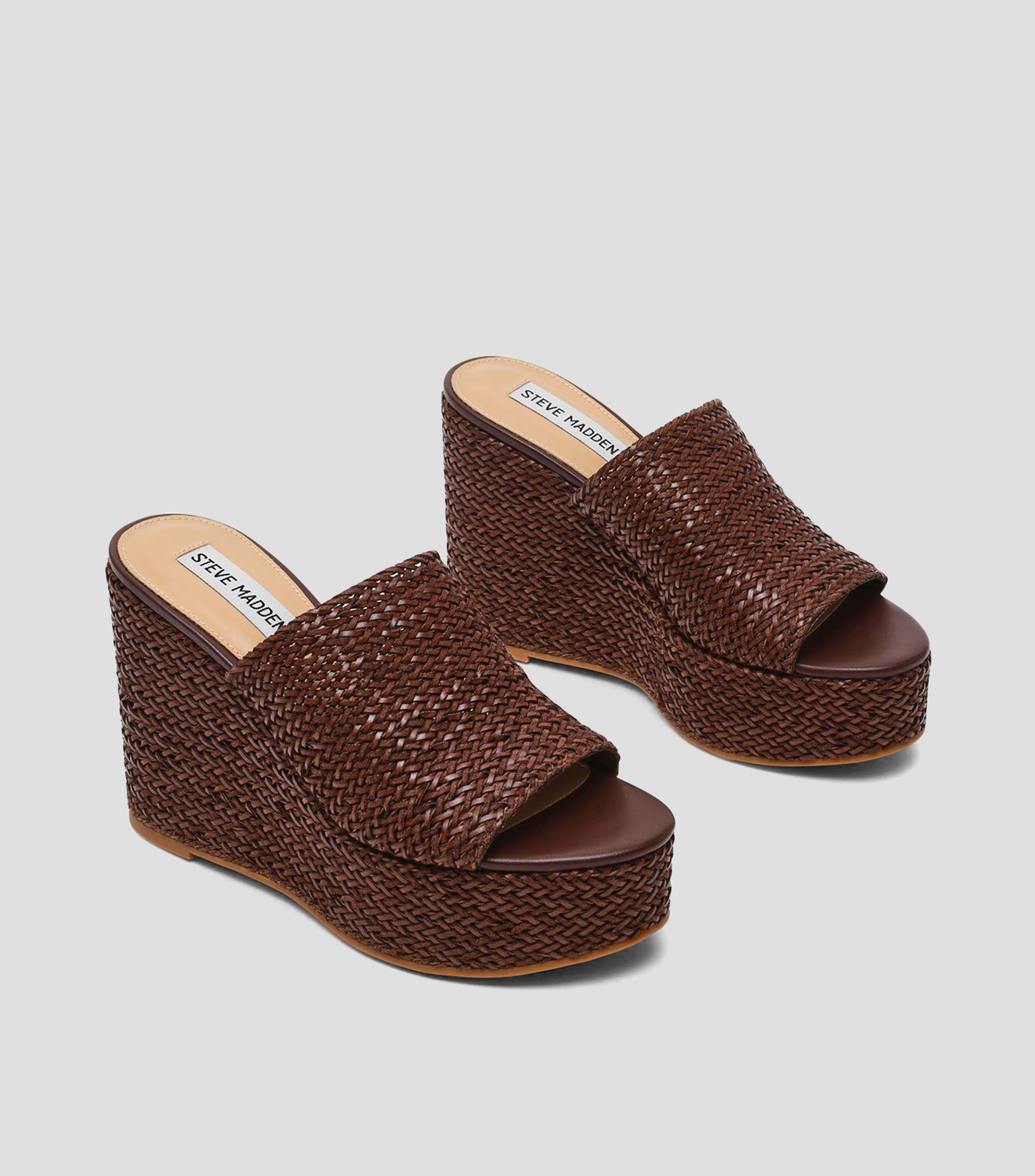 Sandalias de tacón alto ancho Cassi Mujer