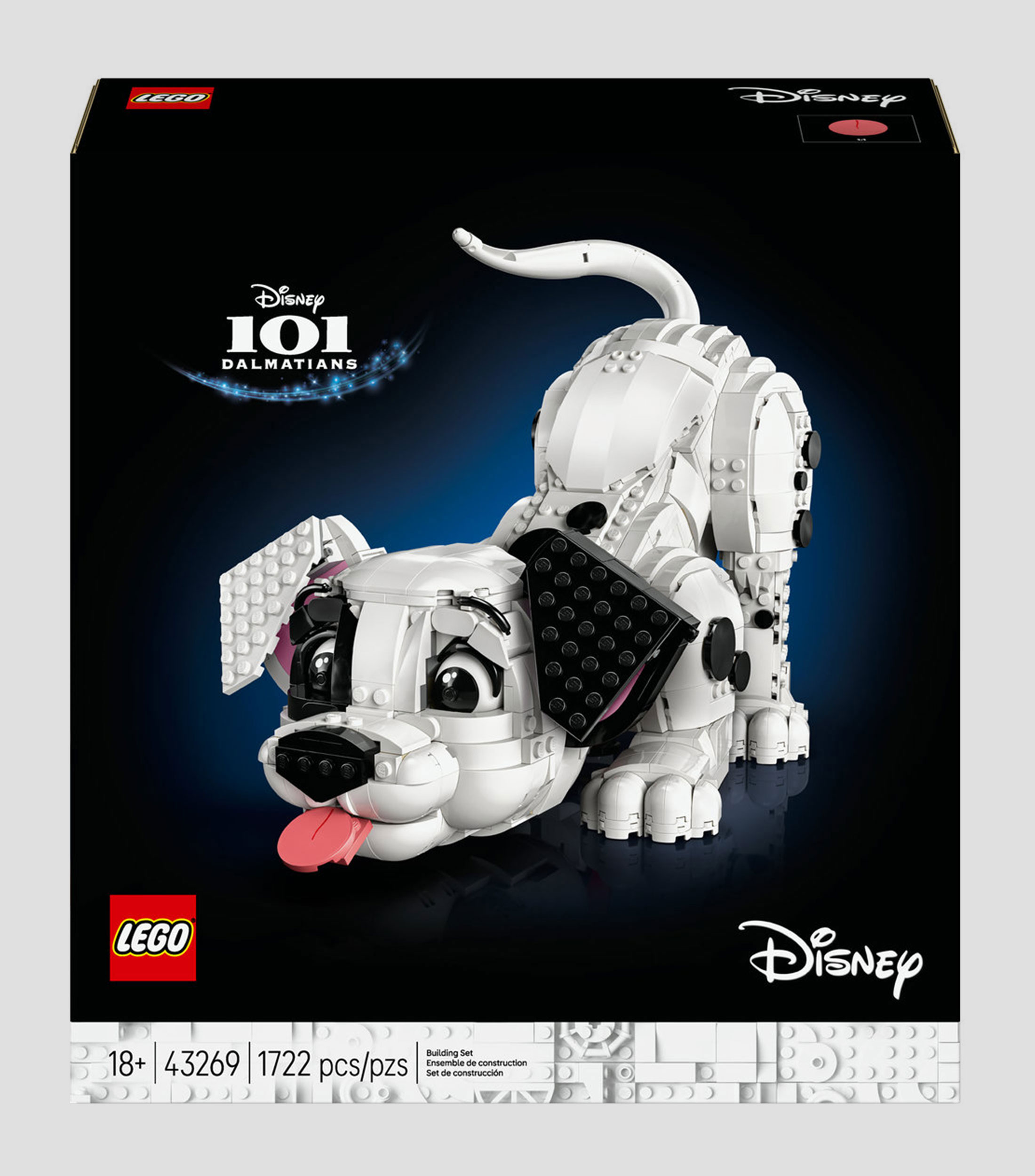 Lego Disney Cachorro de 101 Dálmatas Idea de Regalo 43269