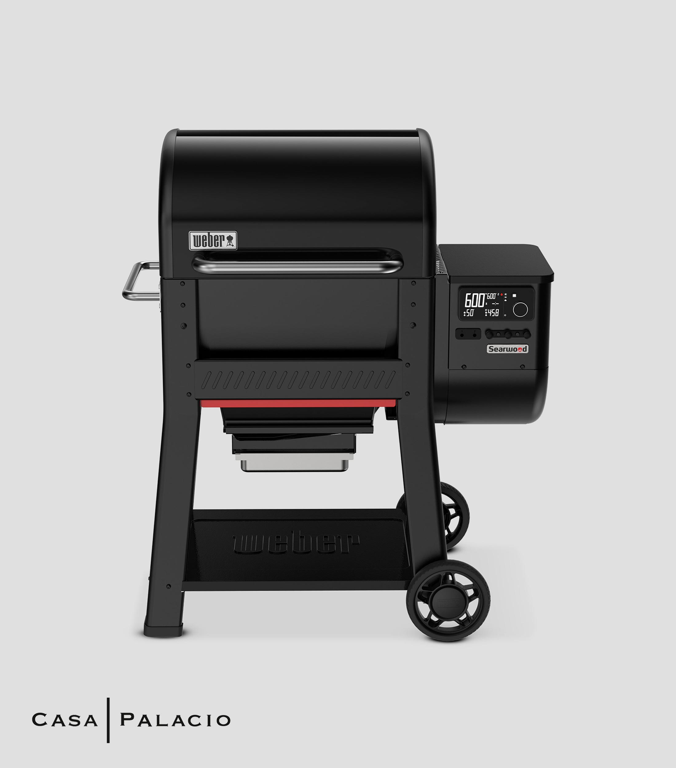 Asador eléctrico Pellets Searwood 600 en acero