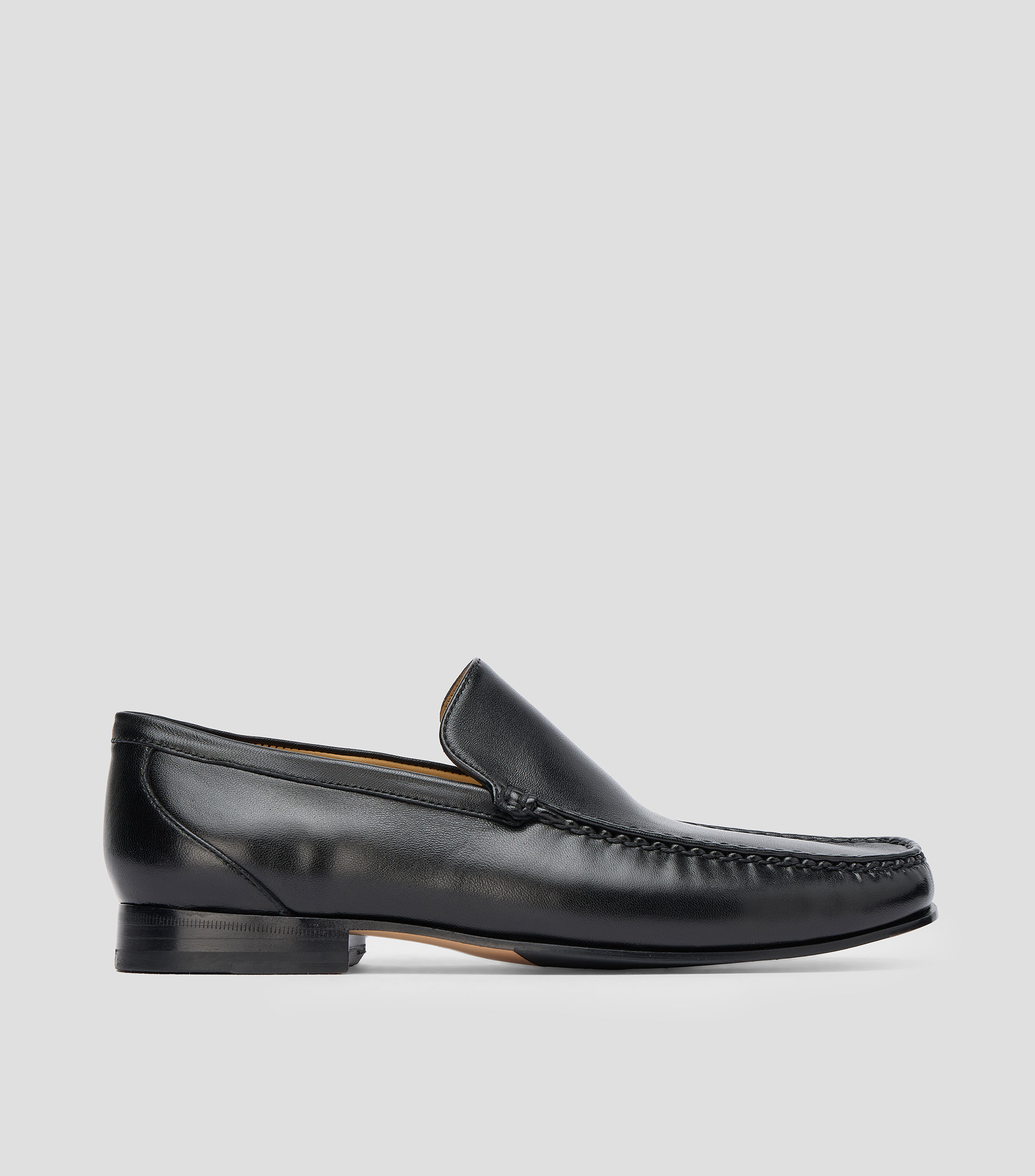Mocasines en piel Hombre