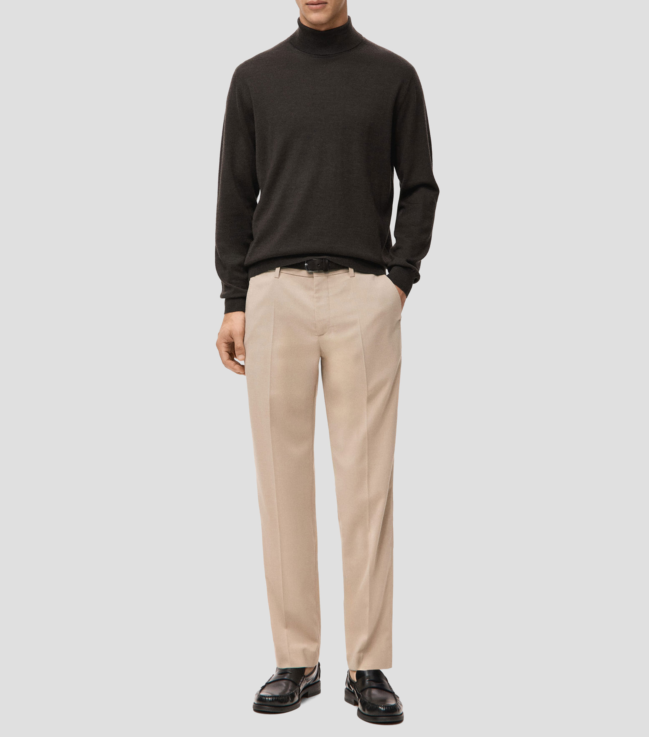 Suéter cuello alto Hombre