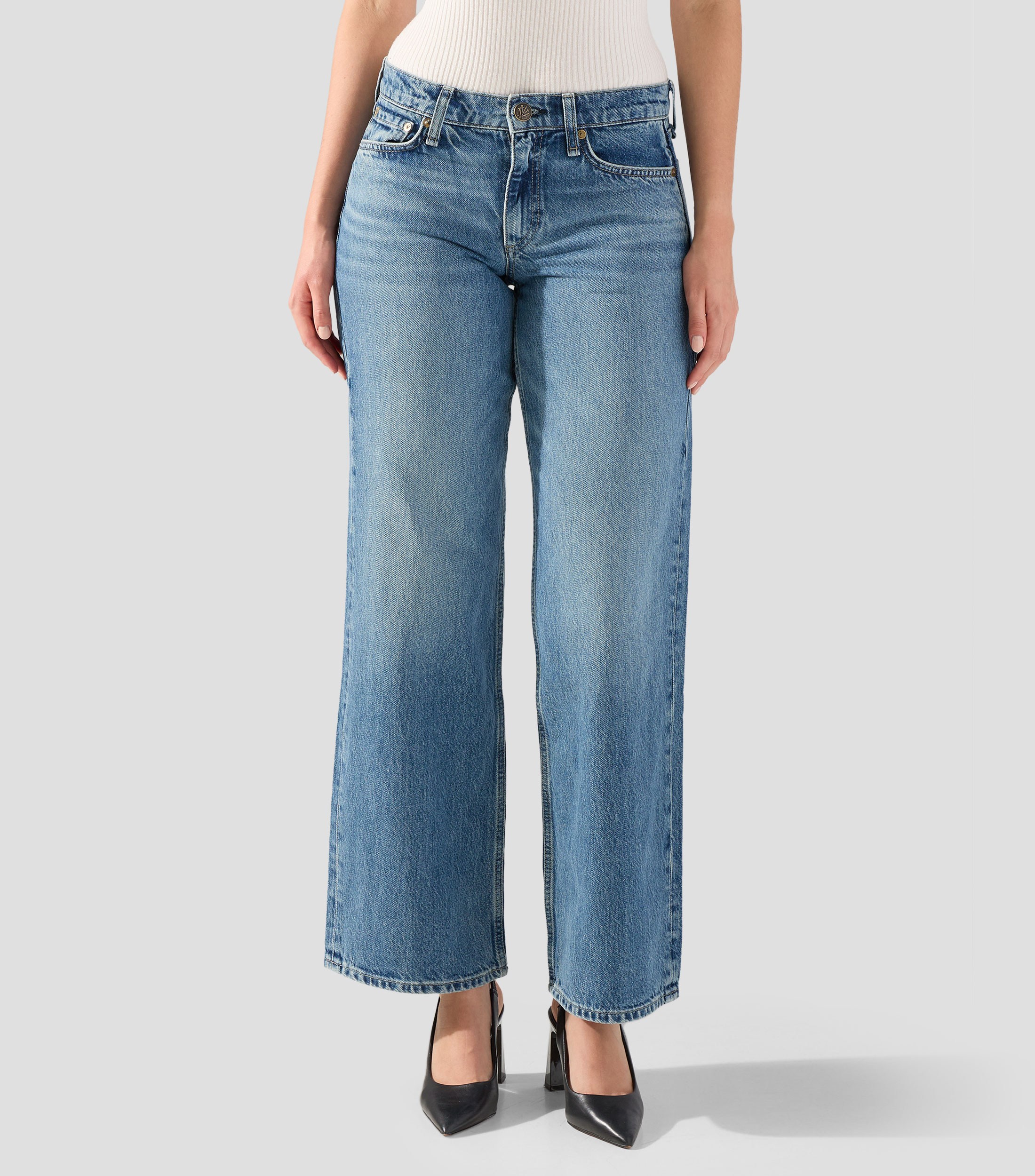 Jeans straight Mujer