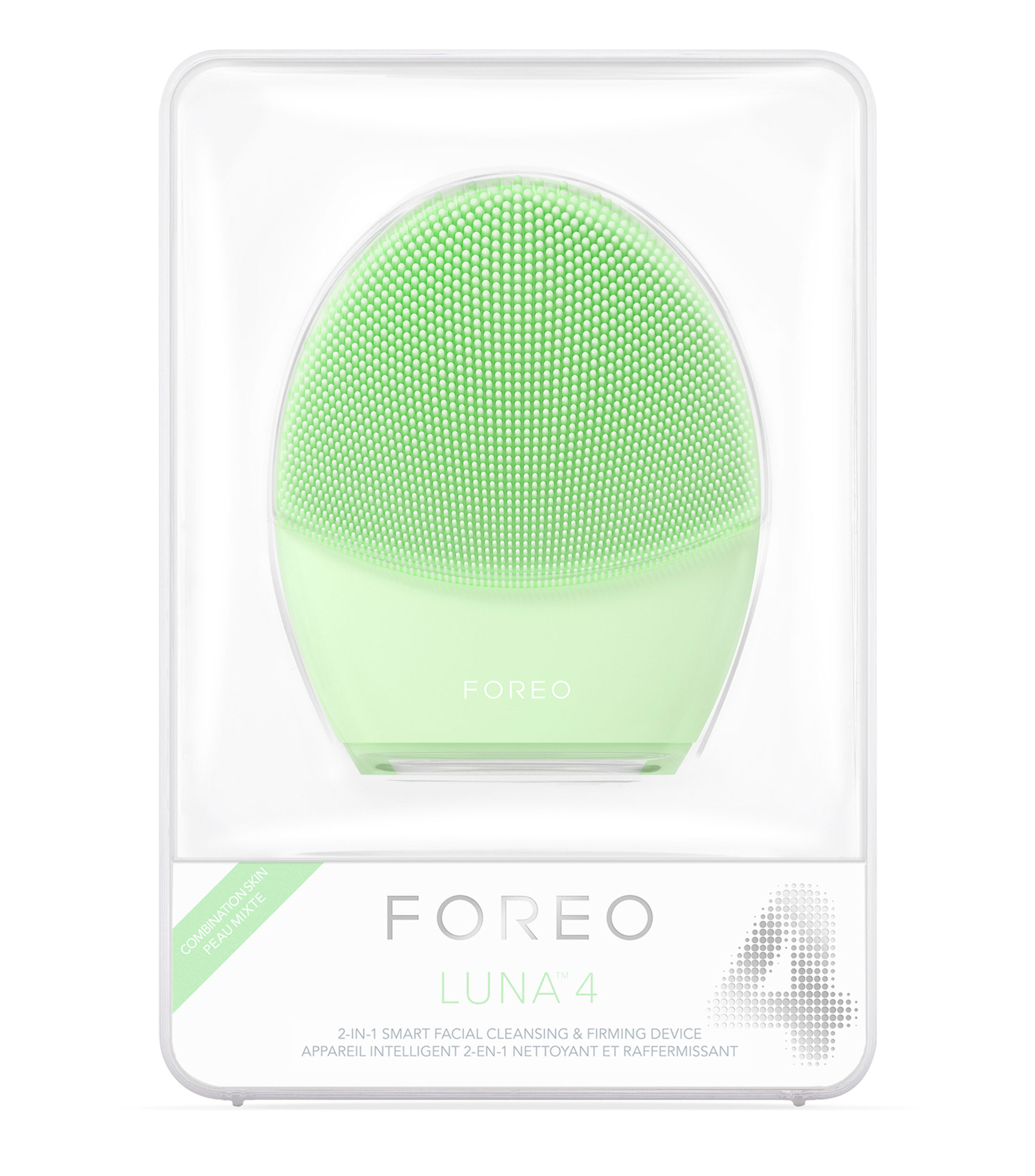 Dispositivo de limpieza facial y masaje reafirmante LUNA 4 Combination Skin