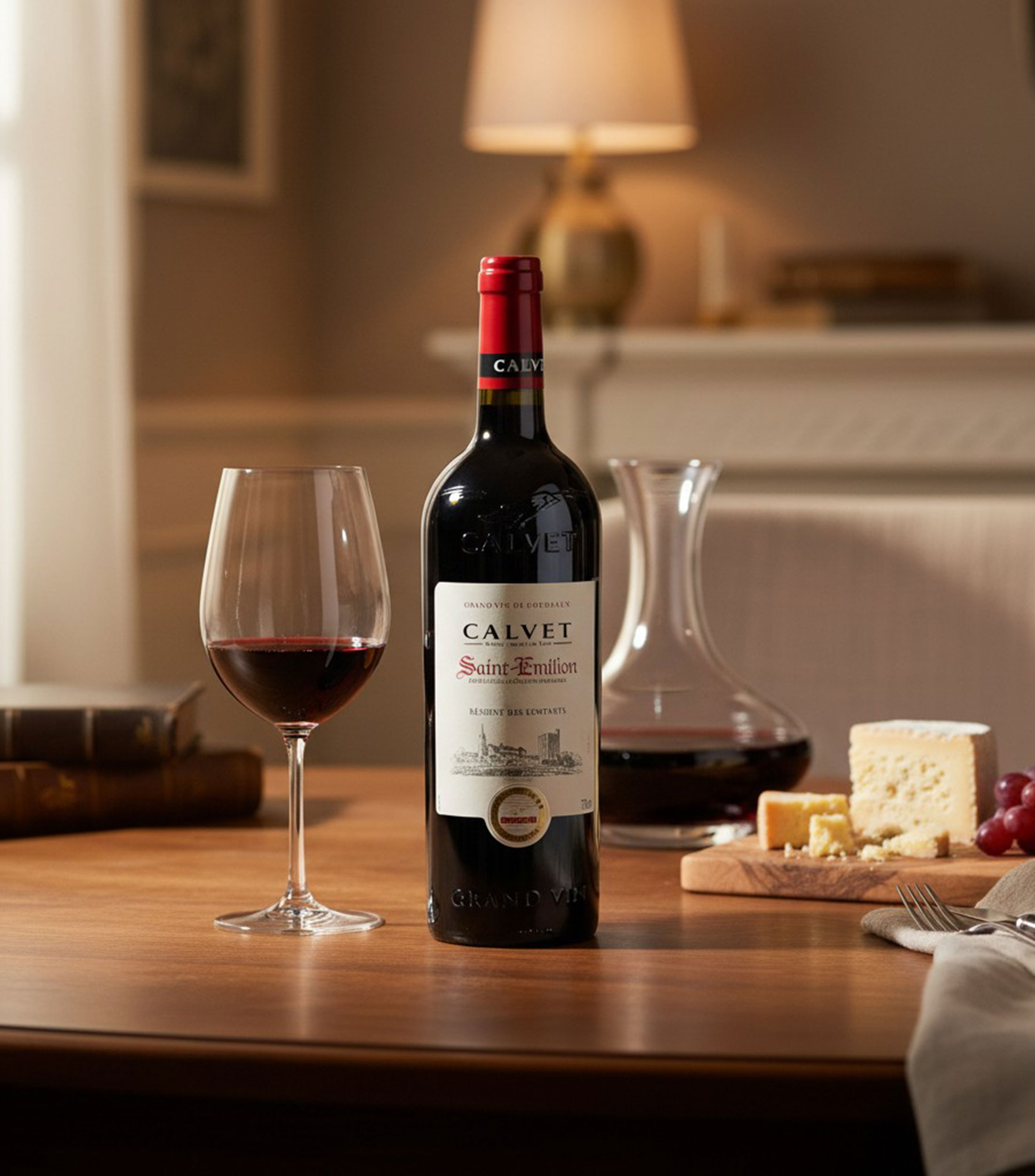 Vino tinto ensamble Saint Emilion, Francia, 750 ml