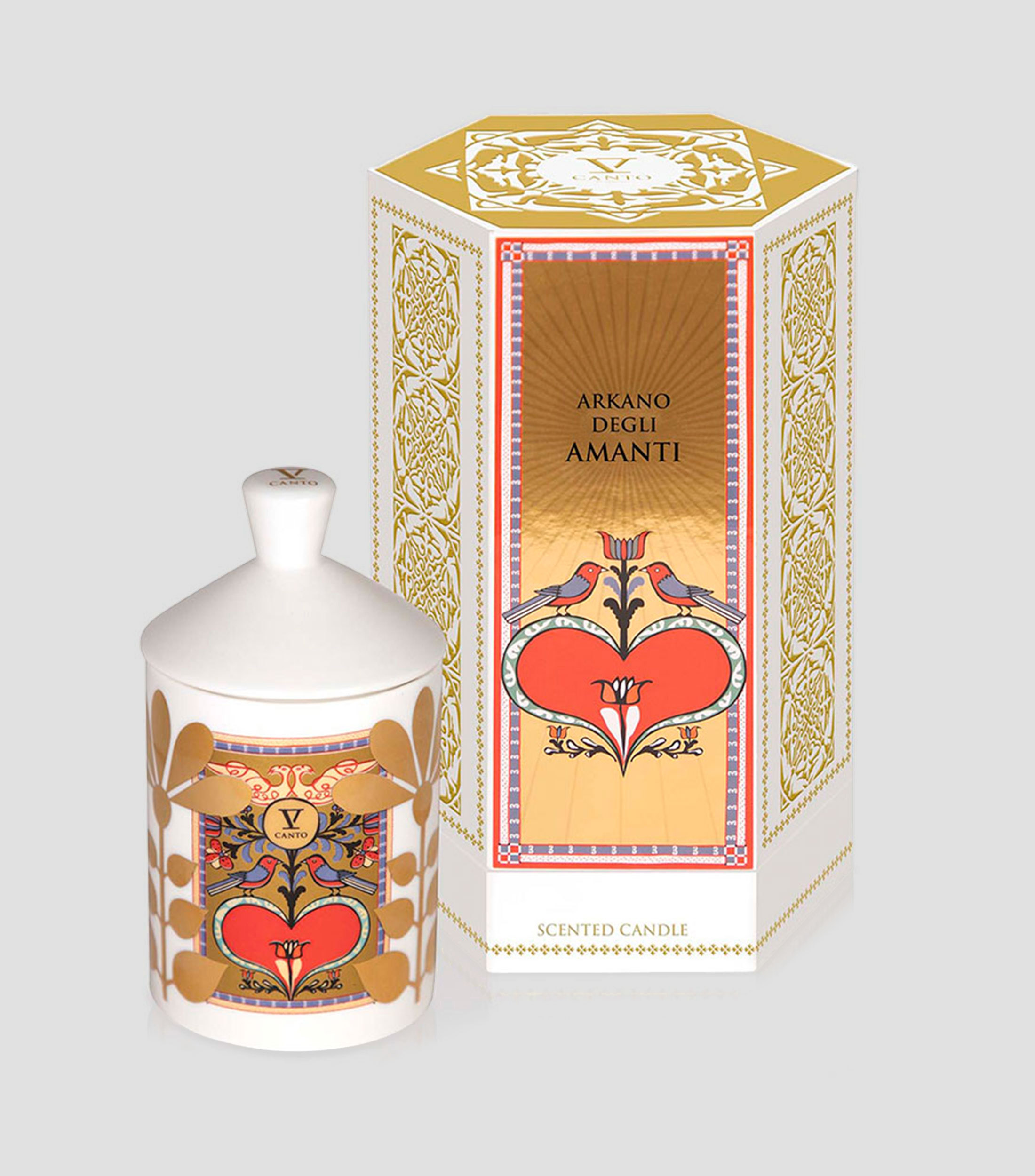 Vela aromatica Arkano degli Amanti, 330 gr
