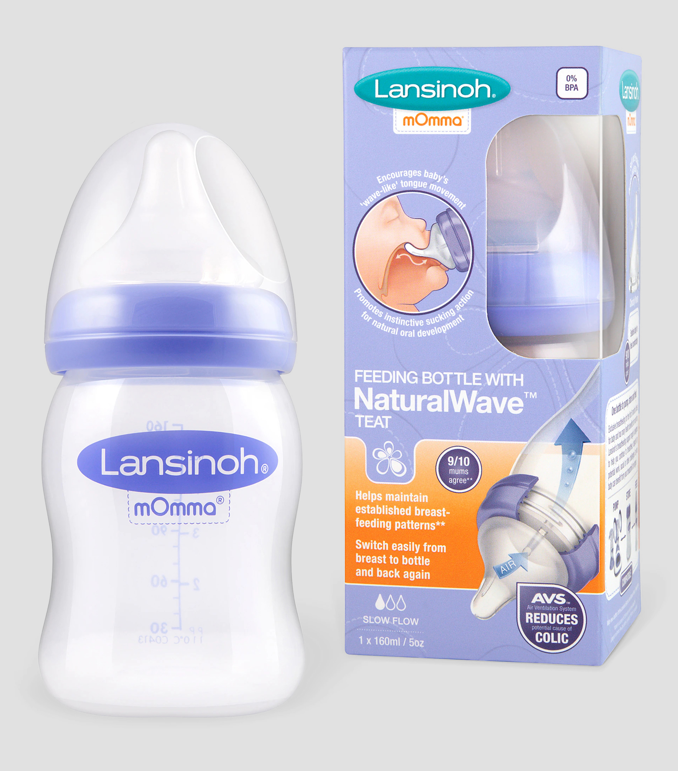 Biberon de 160 ml