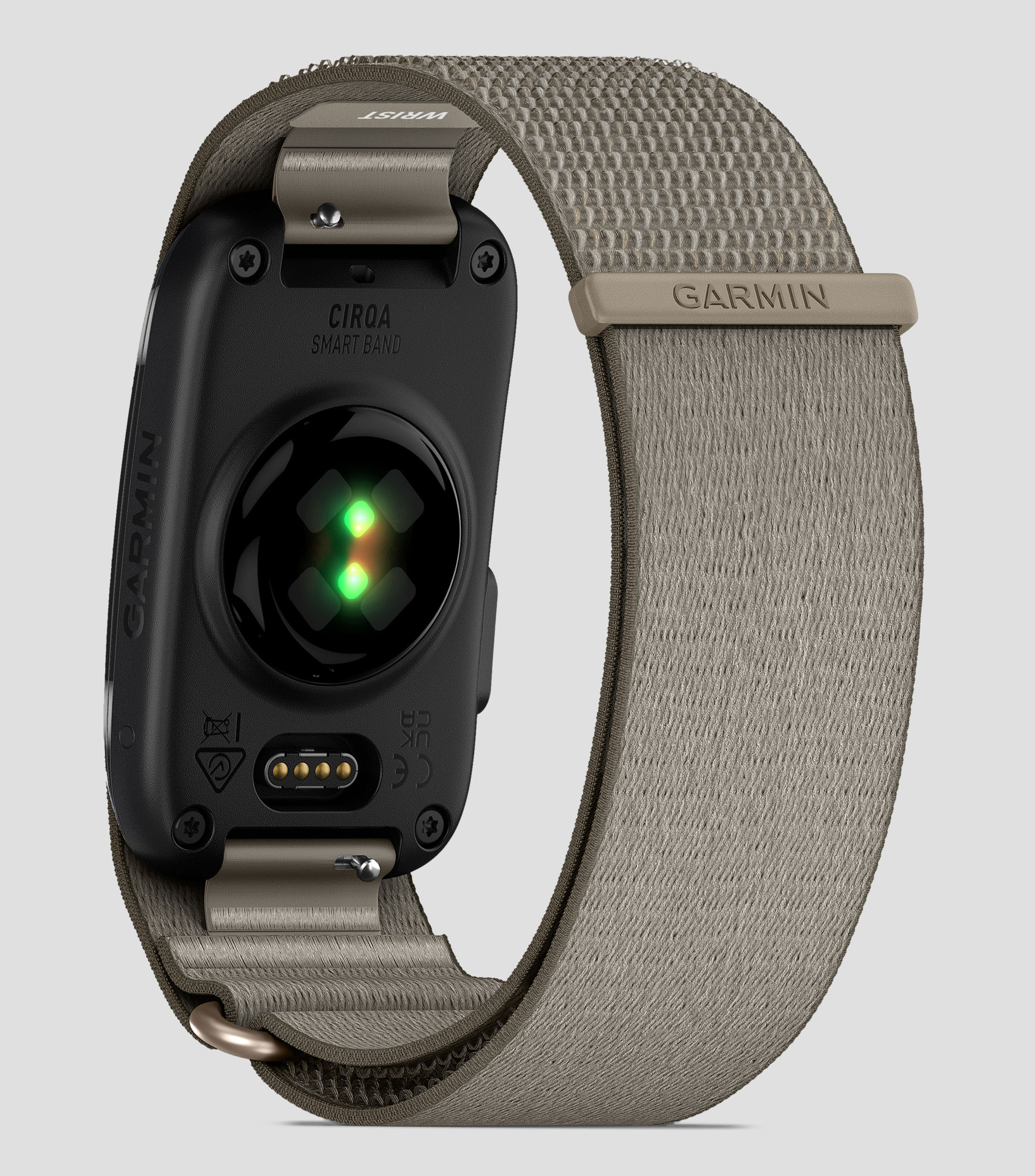 Pulsera Inteligente CIRQA para entrenamiento S/M, Gris