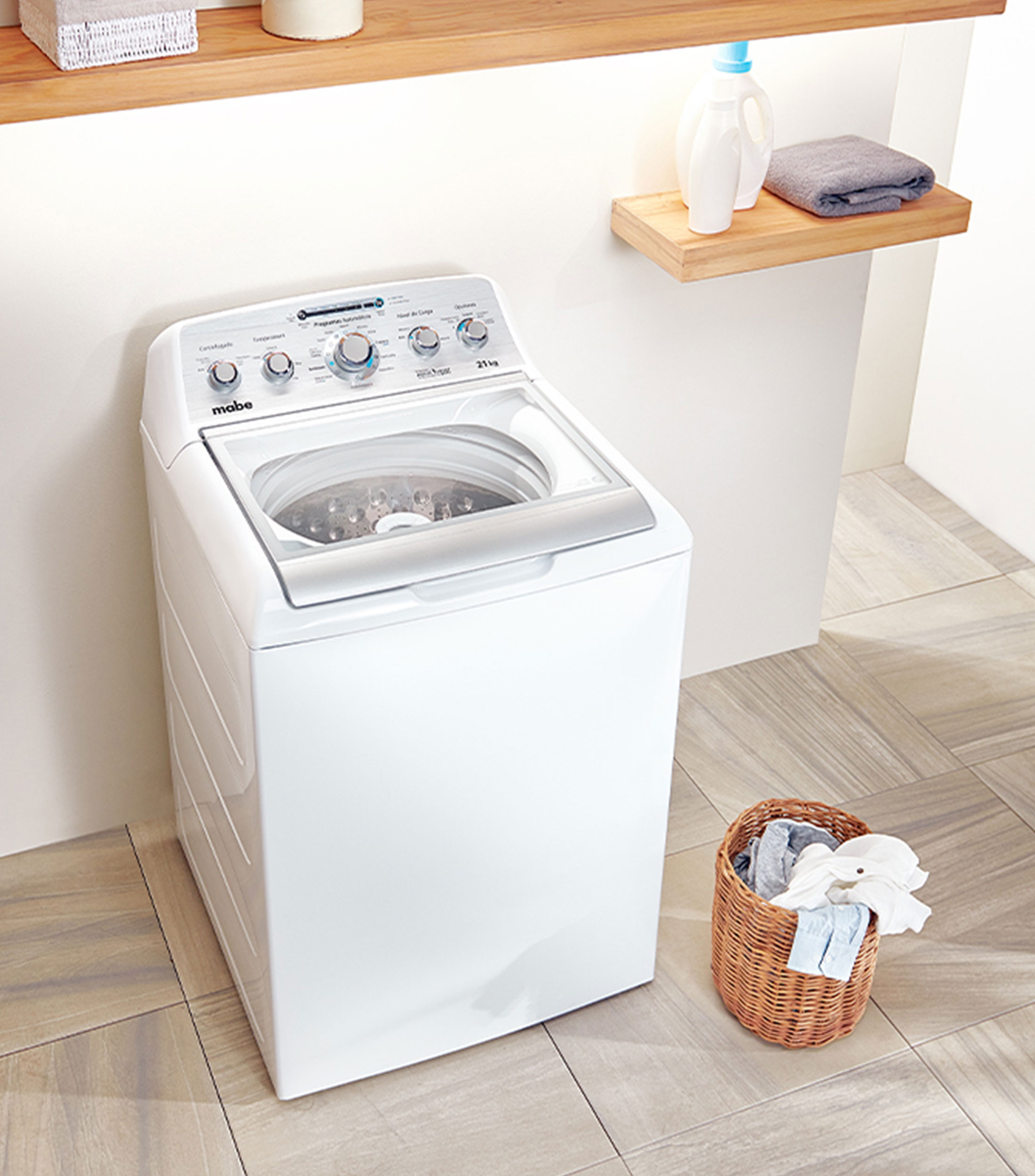 Lavadora Automática 24 Kg de carga superior LMA74215WBAB1 blanca