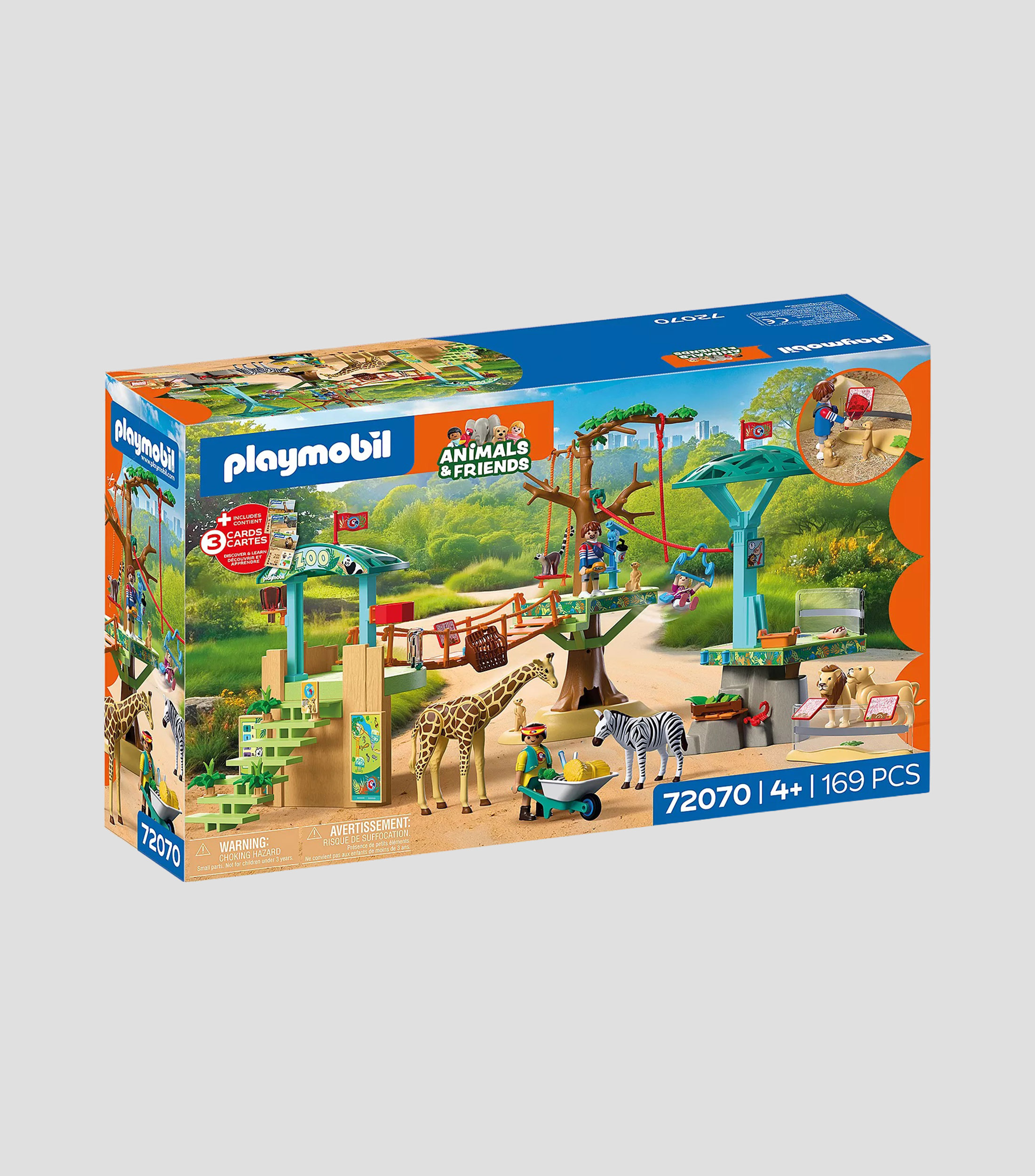 Playset Zoo: Parque de aventuras