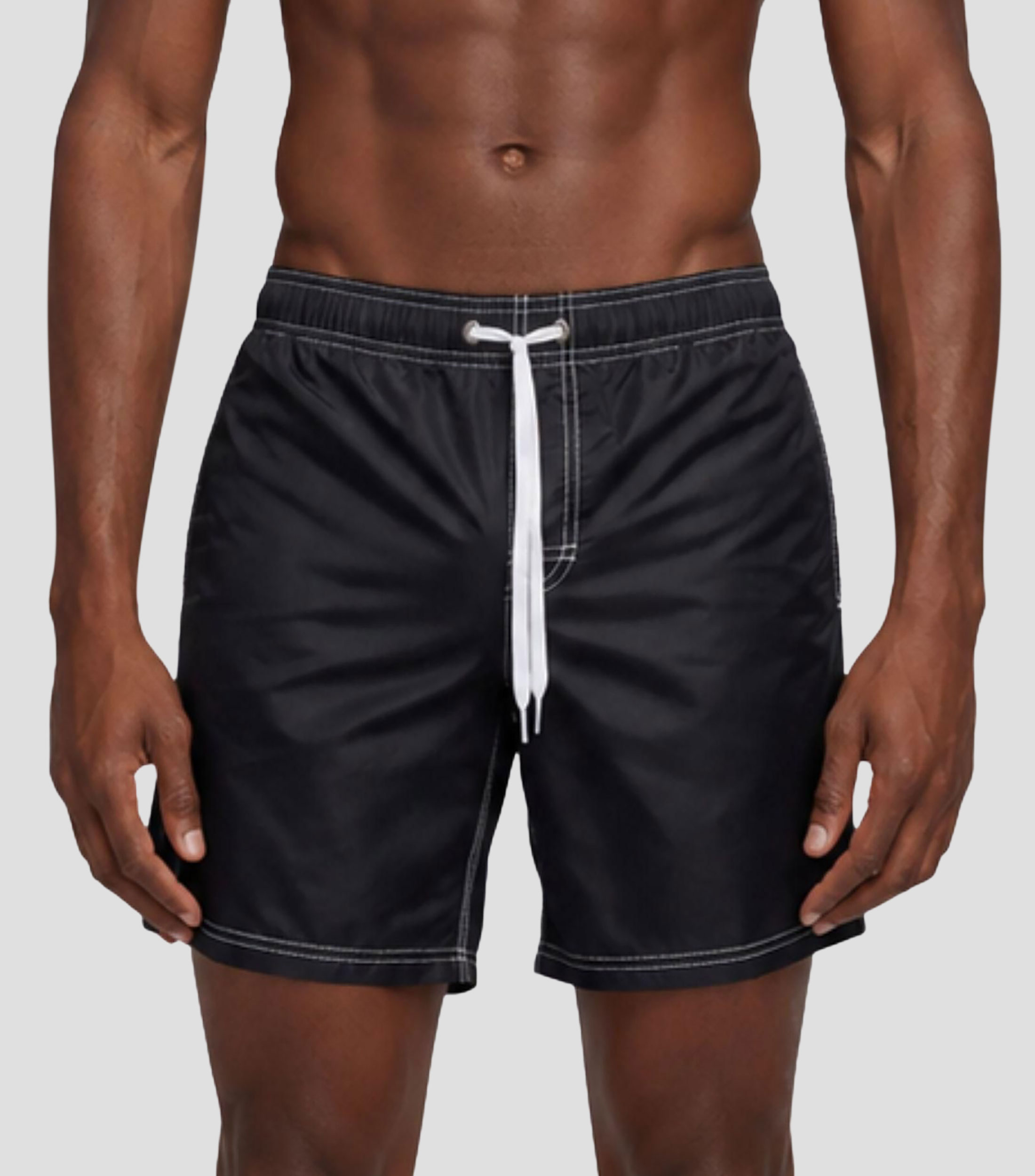Traje de baño liso Hombre