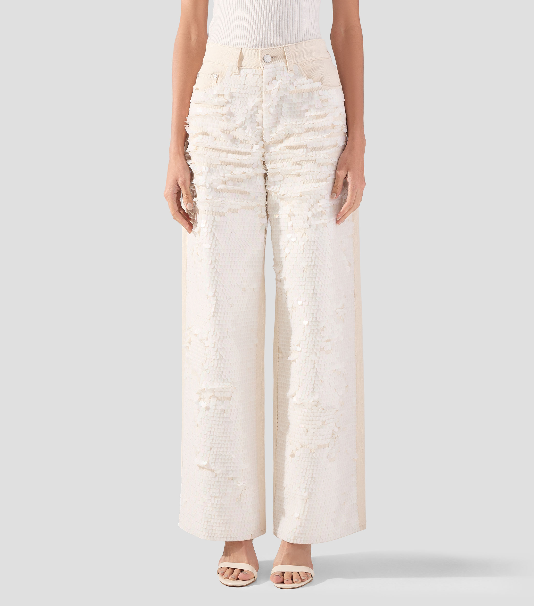Jeans wideleg Mujer
