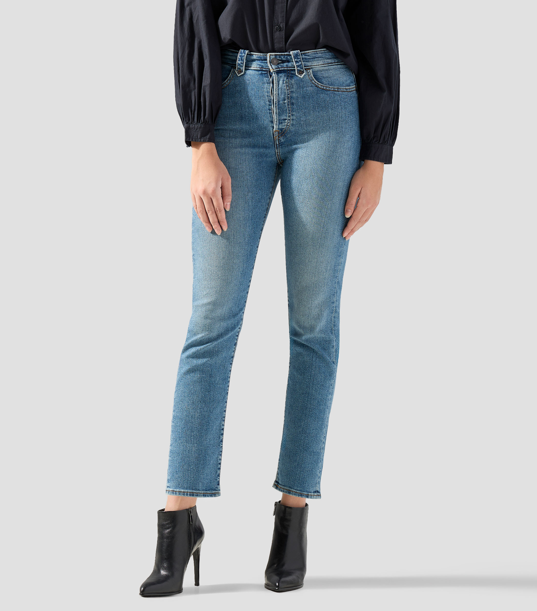 Jeans regular Mujer
