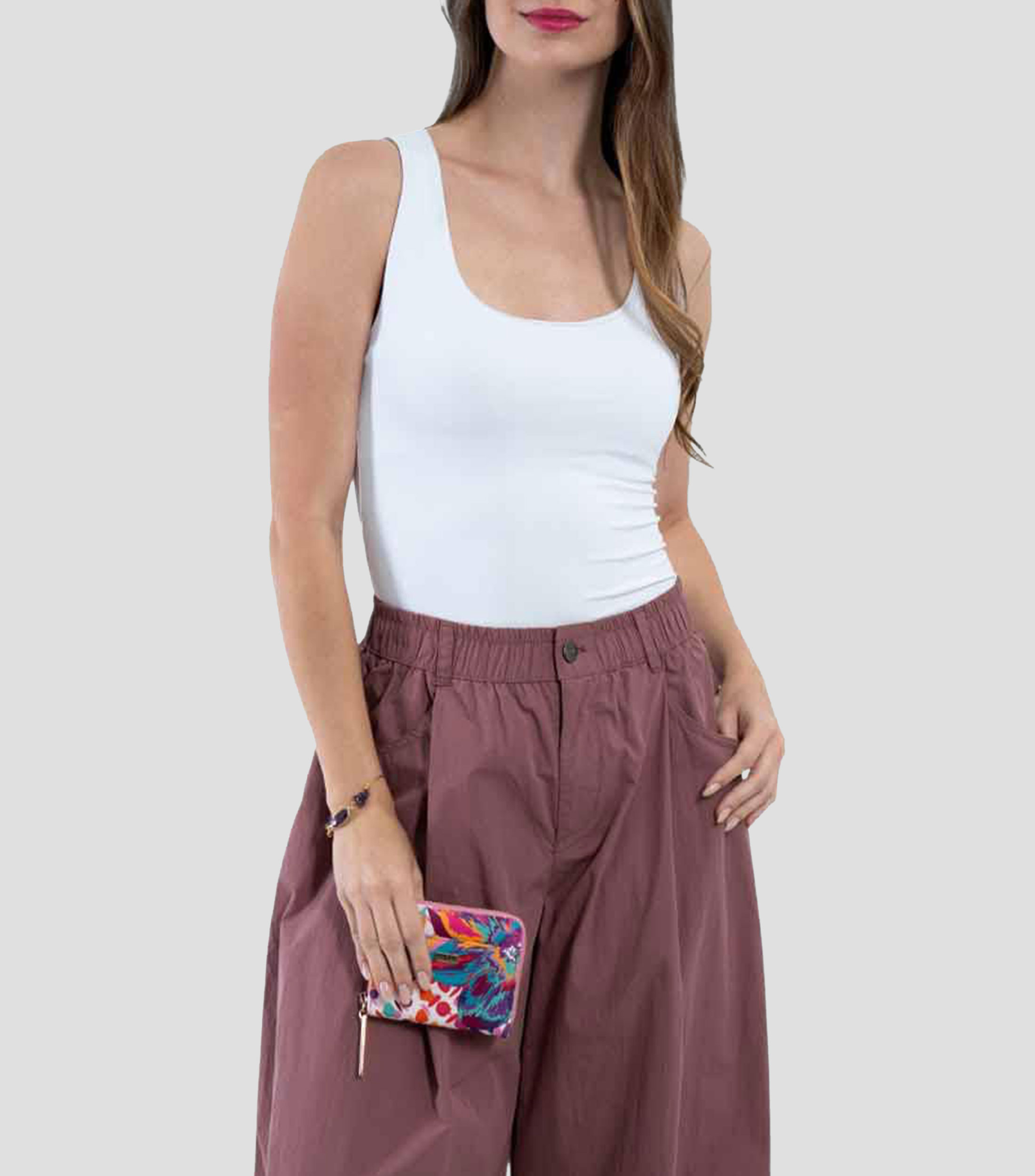 Cartera estampada Mujer