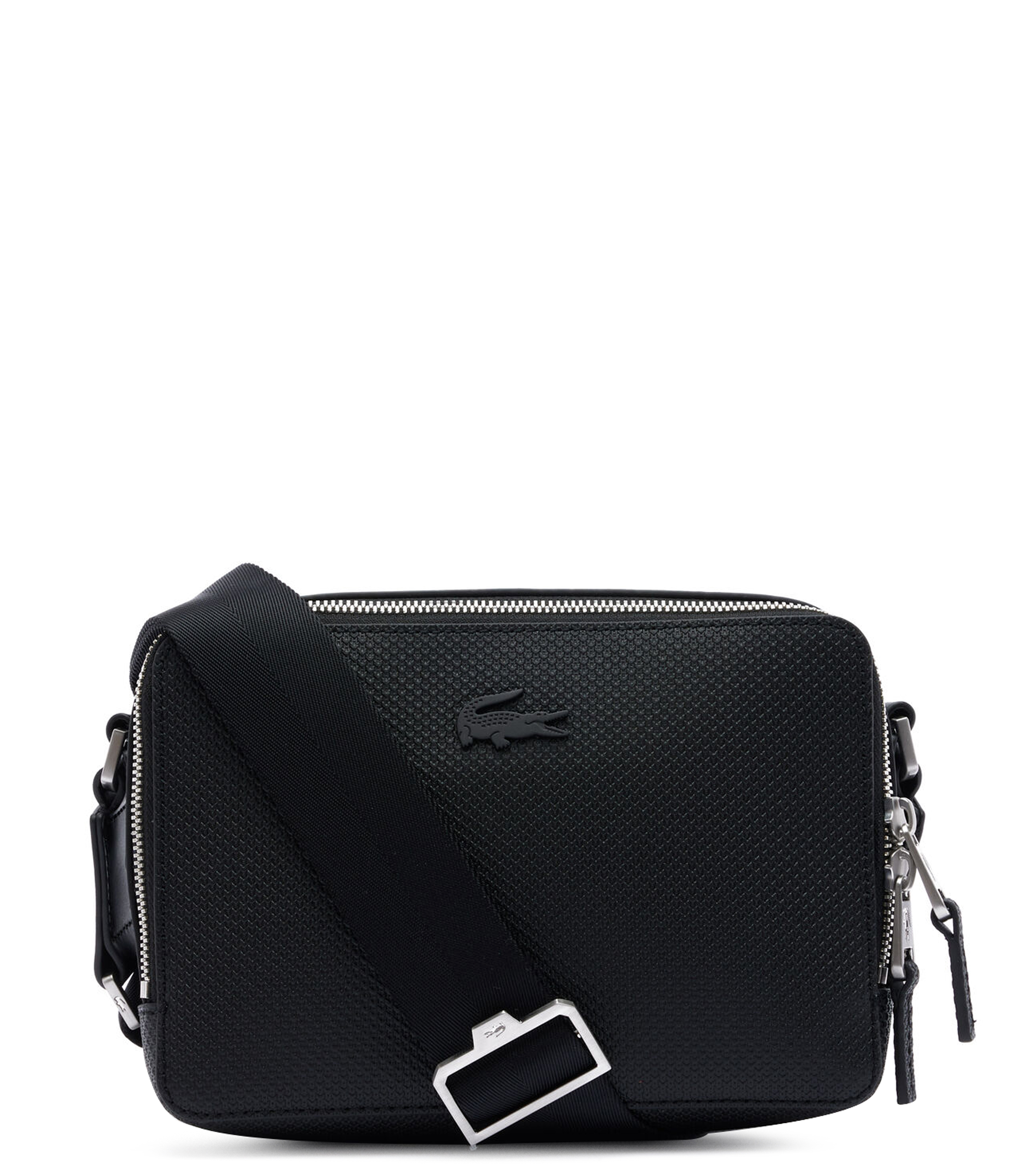 Lacoste: Bolso Crossbody en piel con texturizado Hombre | El Palacio de ...