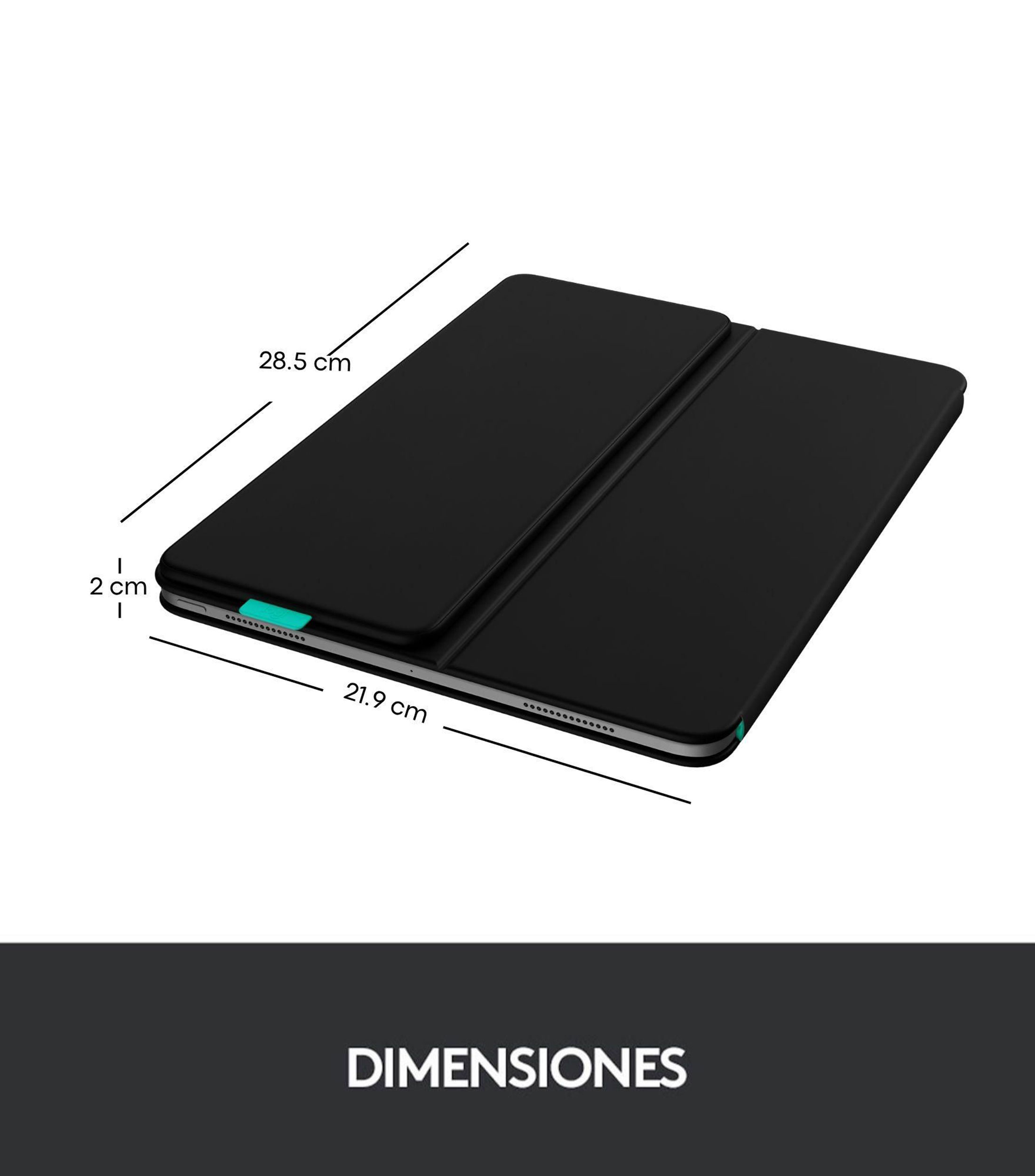 Funda con teclado Flip para iPad Pro 13" y Air 13