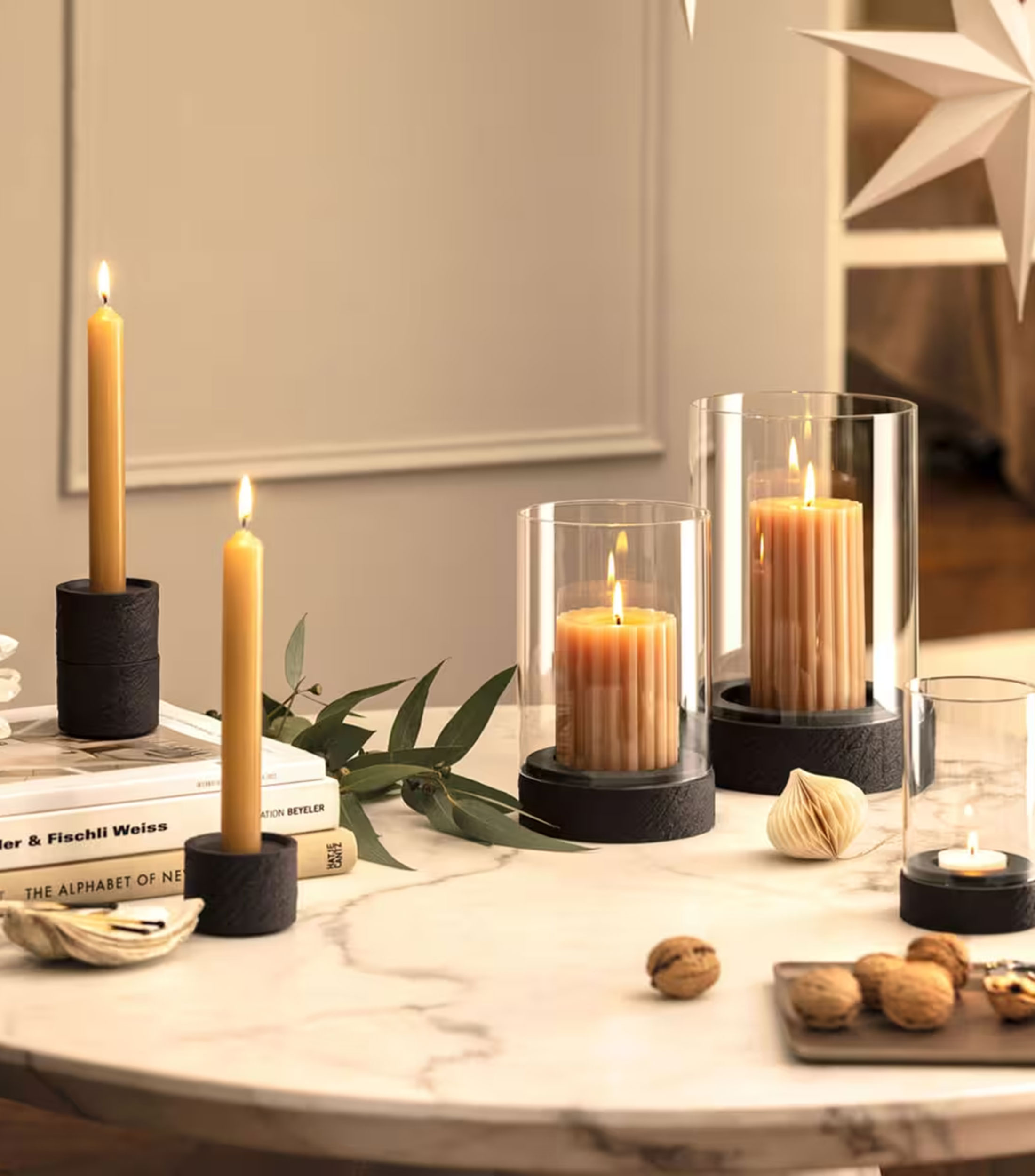 Manuf Rock Home Candelabro