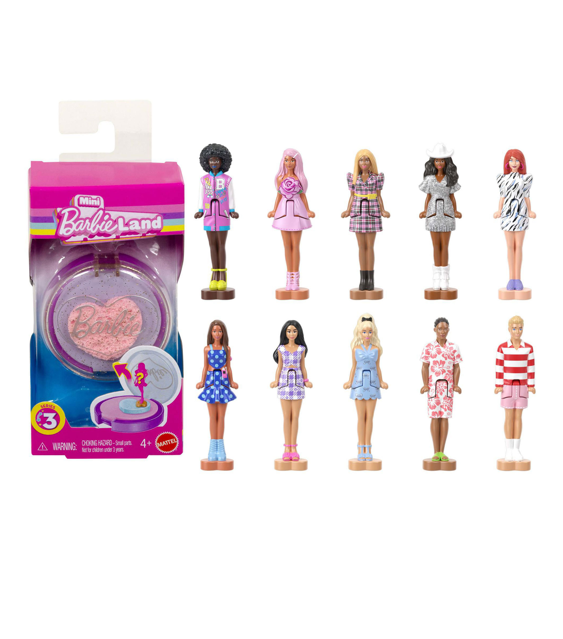 Barbie Mini Muneca Sorpresa Fashionistas