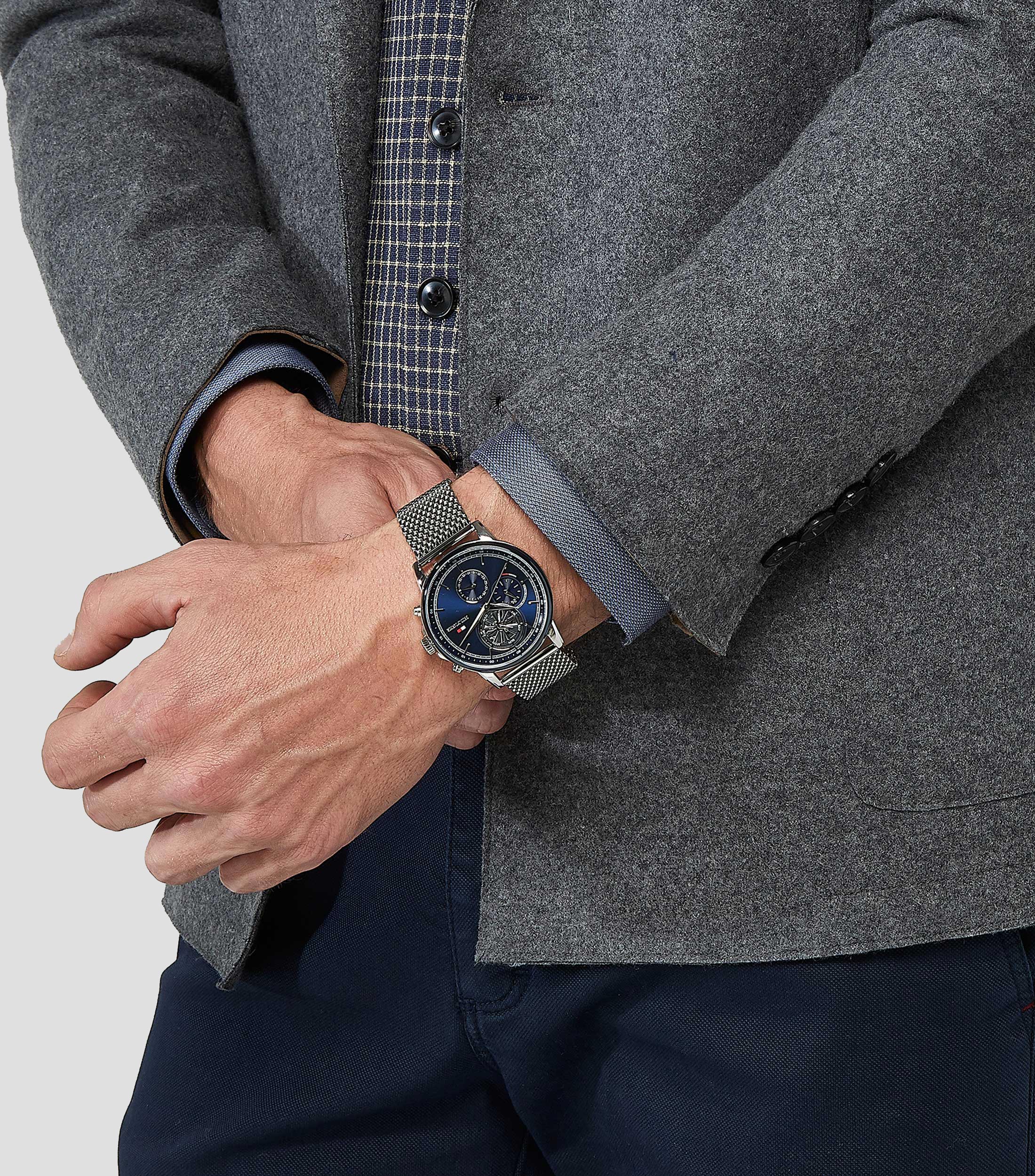 Reloj para Hombre Stewart Casual, Plateado