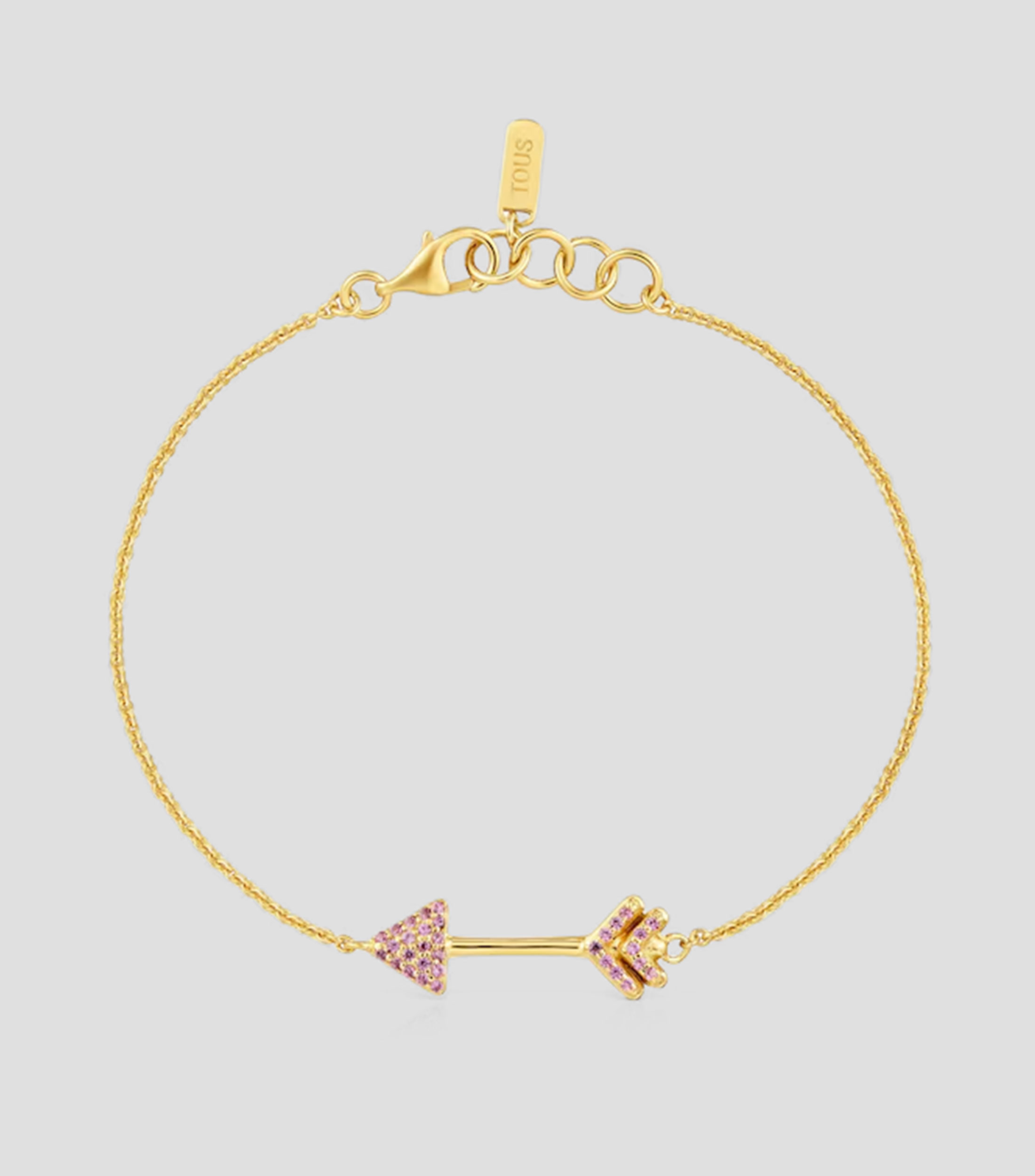 Pulsera en Plata Flechazo Mujer