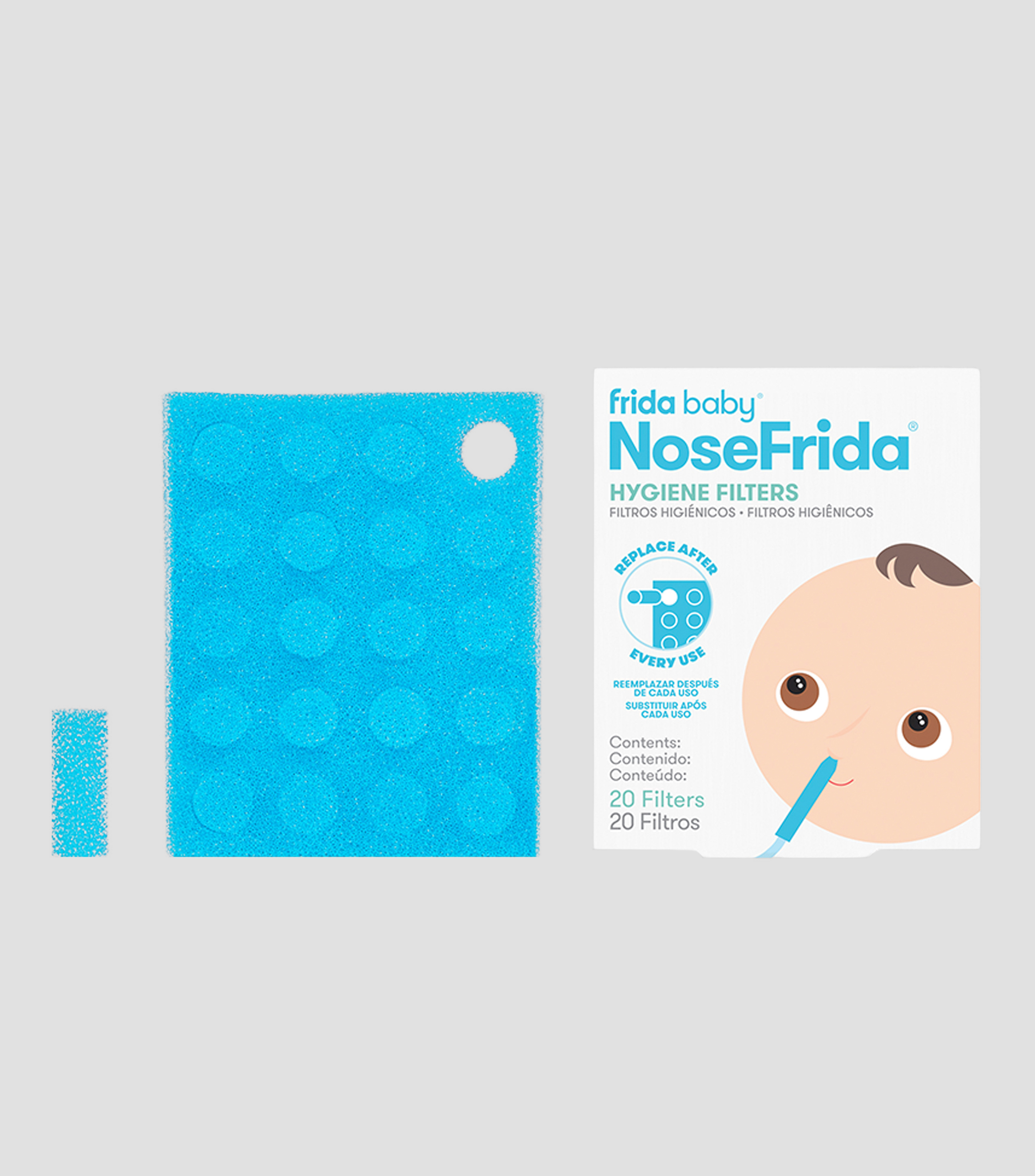 Filtros Higiénicos para Aspirador Nasal NoseFrida