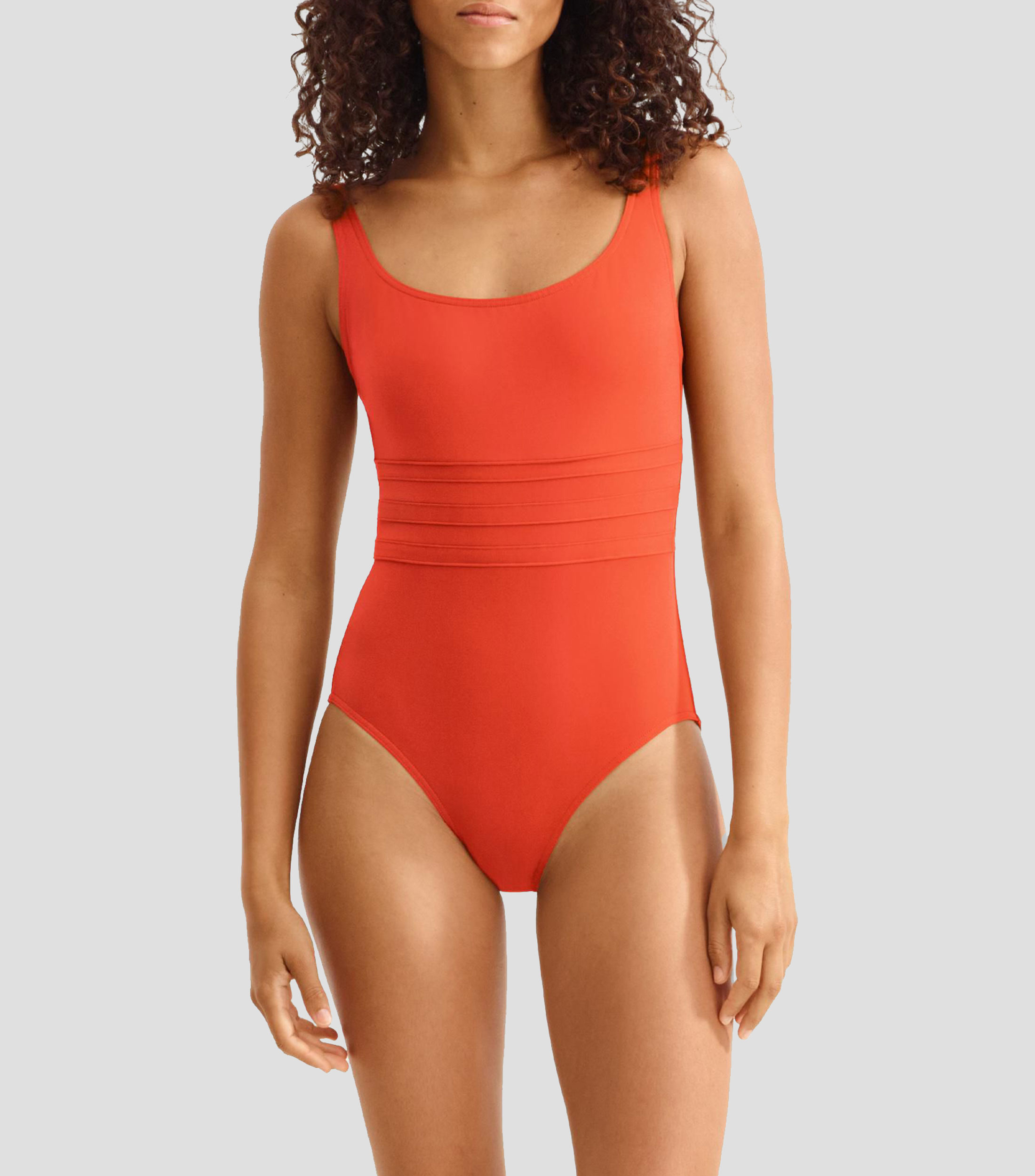 Traje de Baño con líneas Mujer