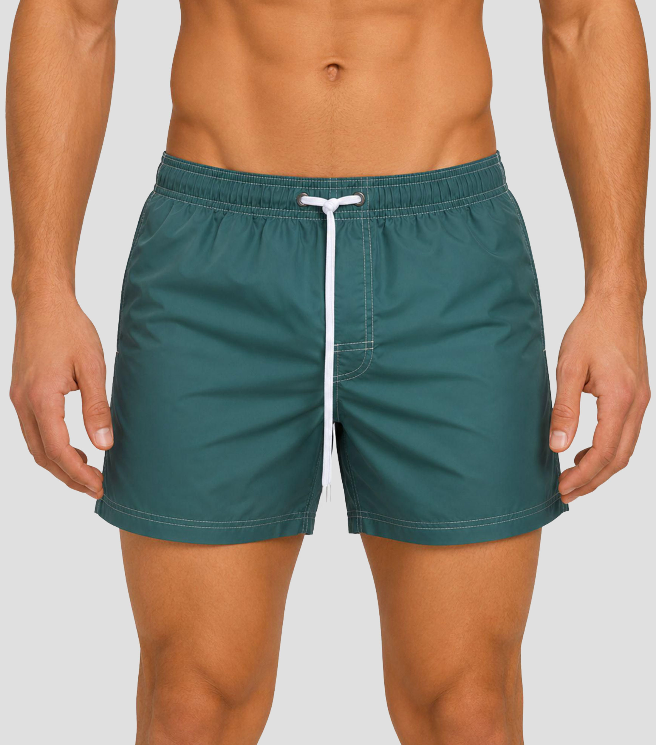 Traje de Baño corto liso Hombre