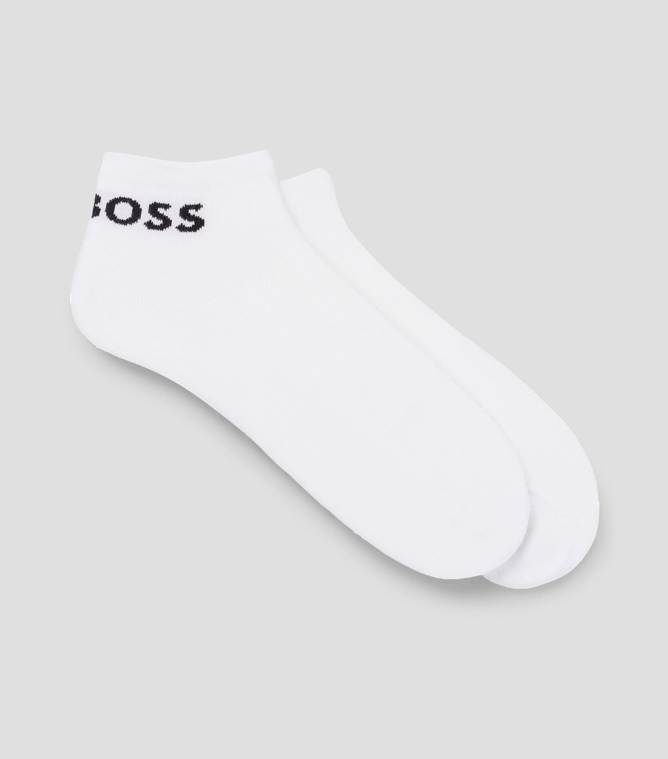 Paquete de dos pares de calcetines de tejido elastico a la altura del tobillo Hombre