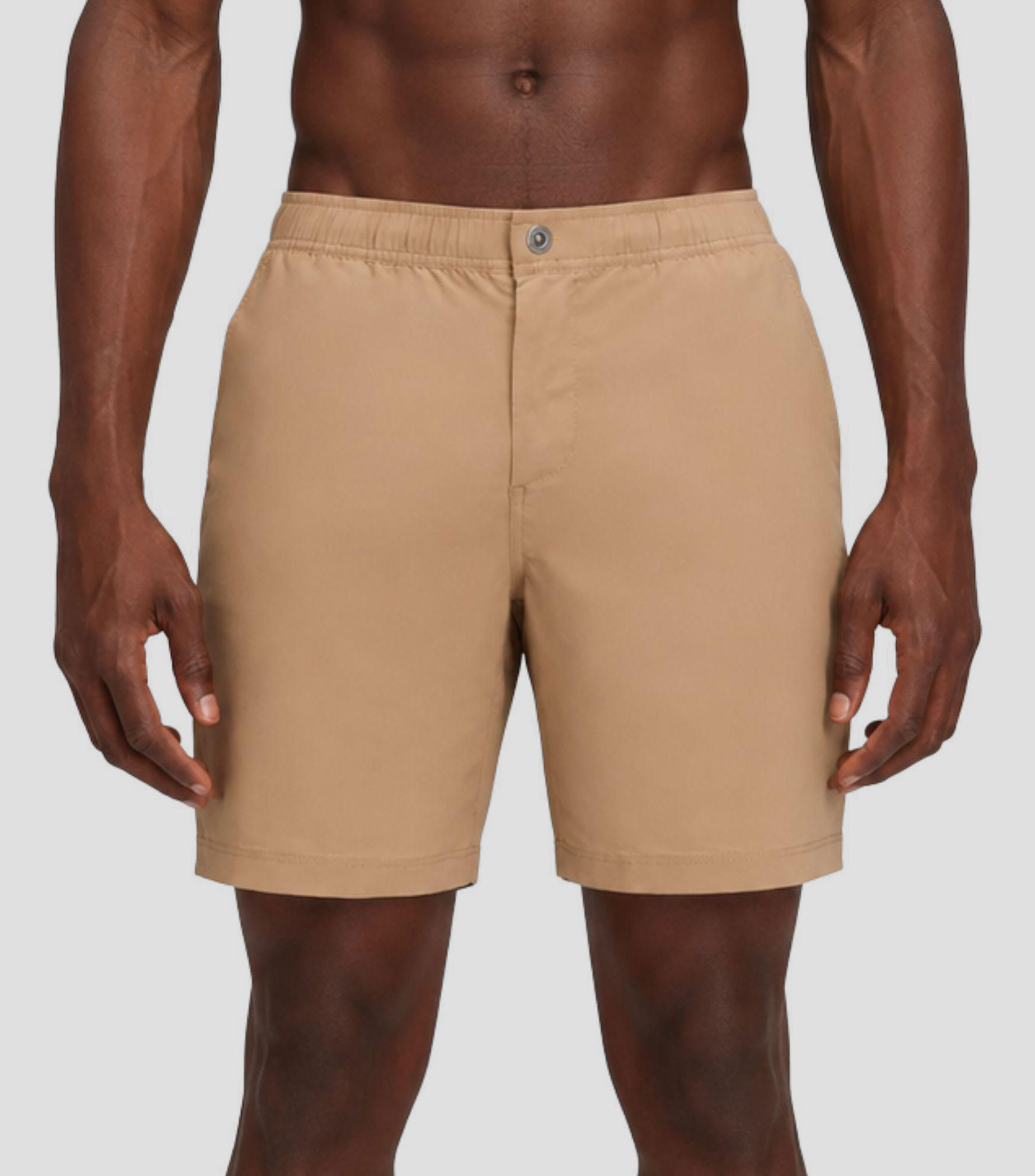Traje de baño corto Liso Hombre