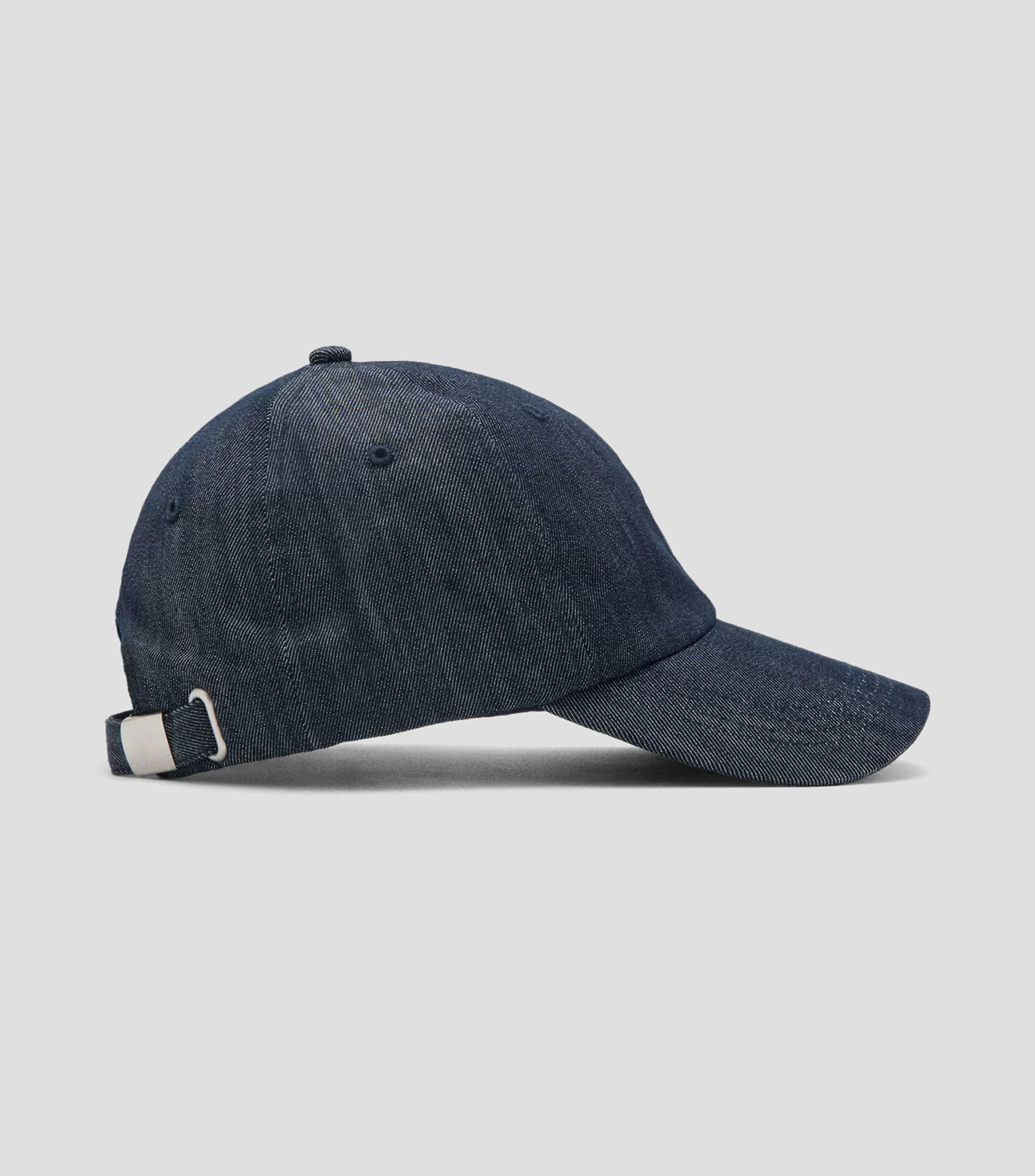 Gorra denim jaspeada Mujer