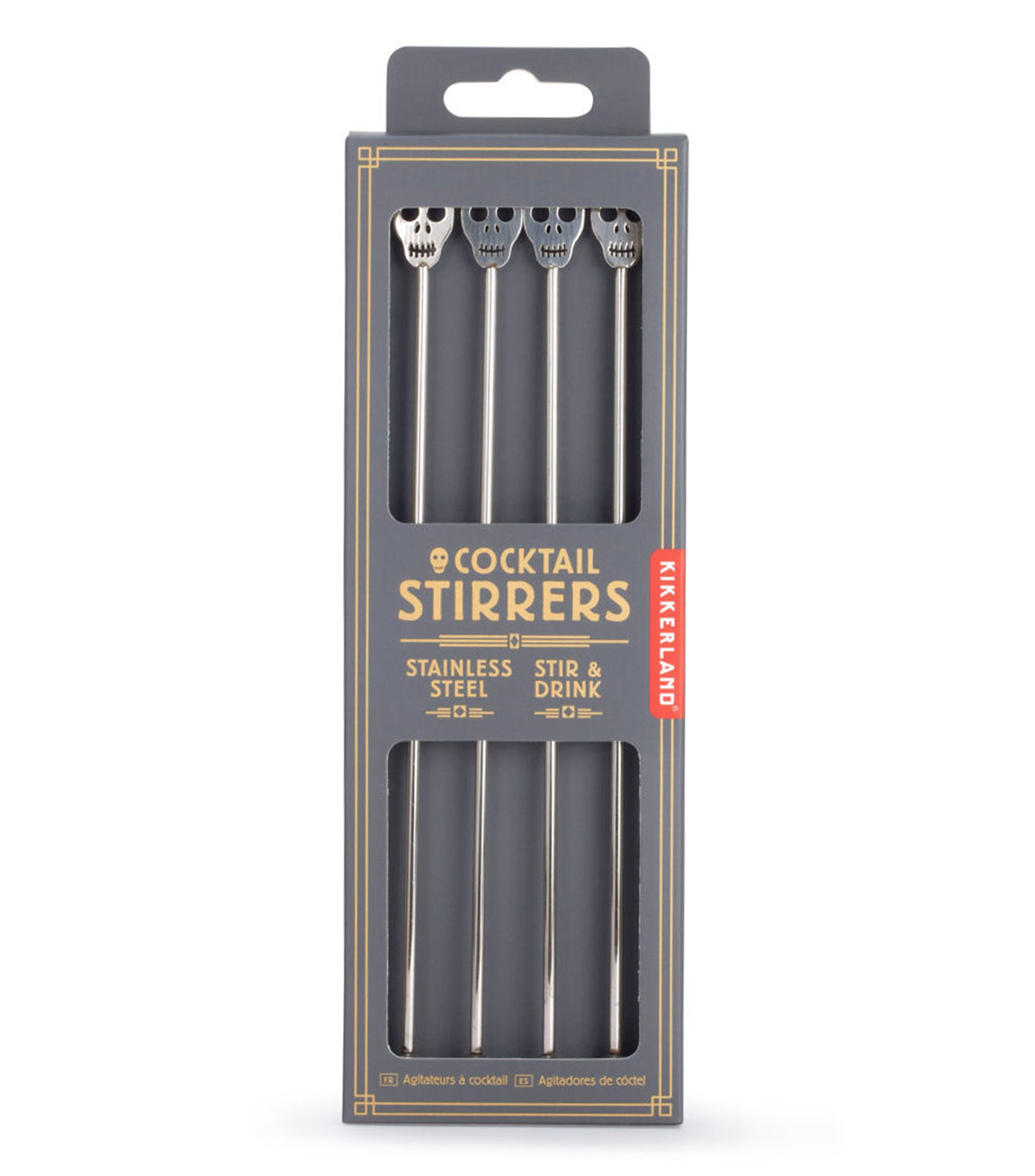 Set 4 agitadores de bebidas