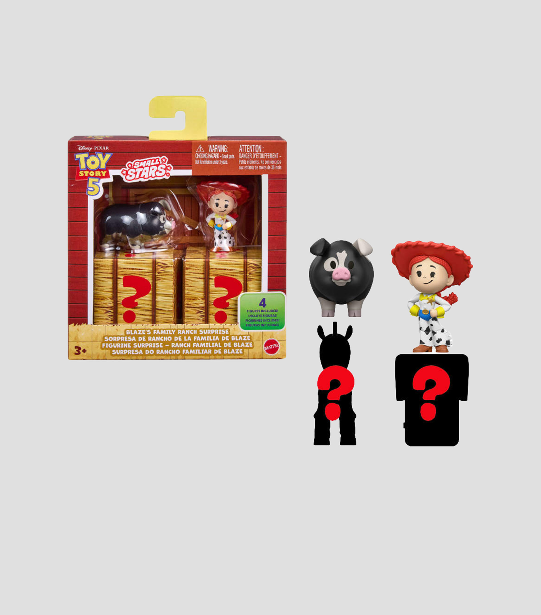 Set Mini Figuras Toy Story 5 Sorpresa de Rancho de la familia Blaze