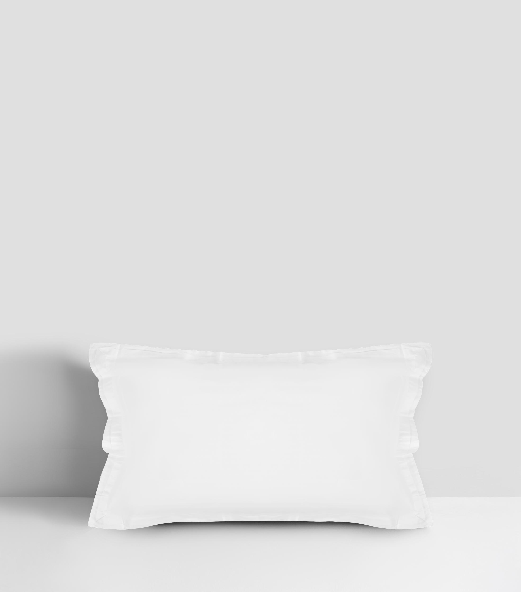 Funda para almohada King Size de algodón Luxor blanco
