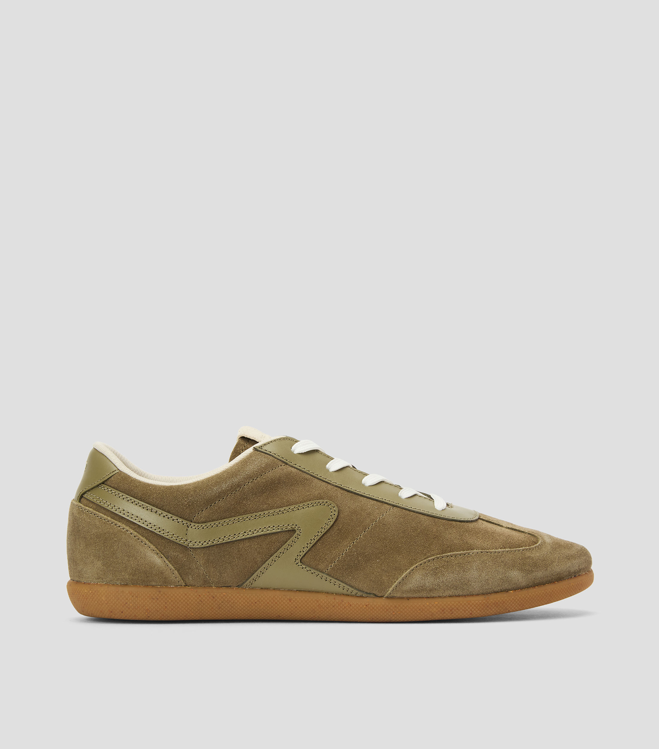 Tenis casuales en piel Retro Legacy Trainer Hombre