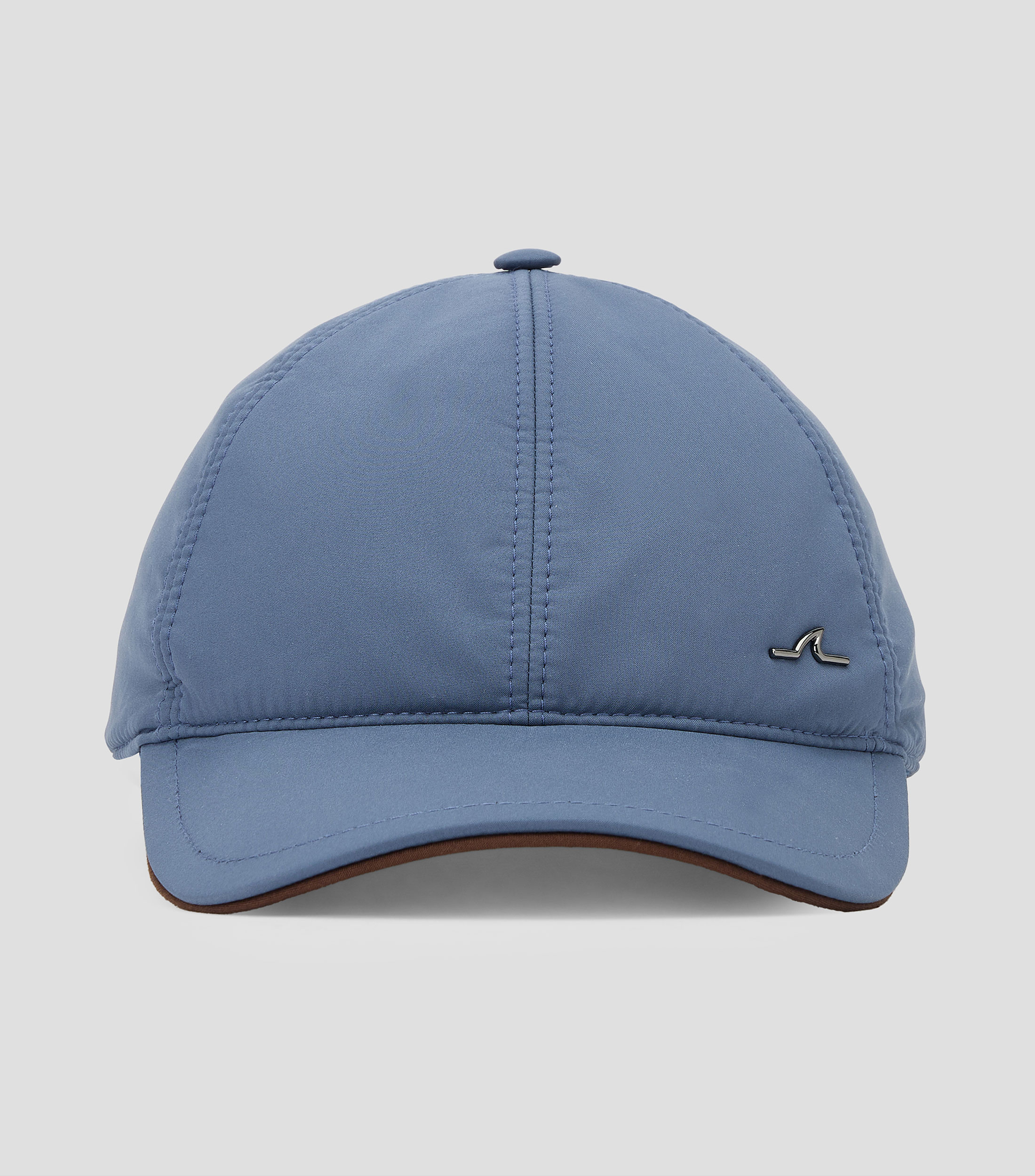 Gorra con logotipo metalizado Hombre